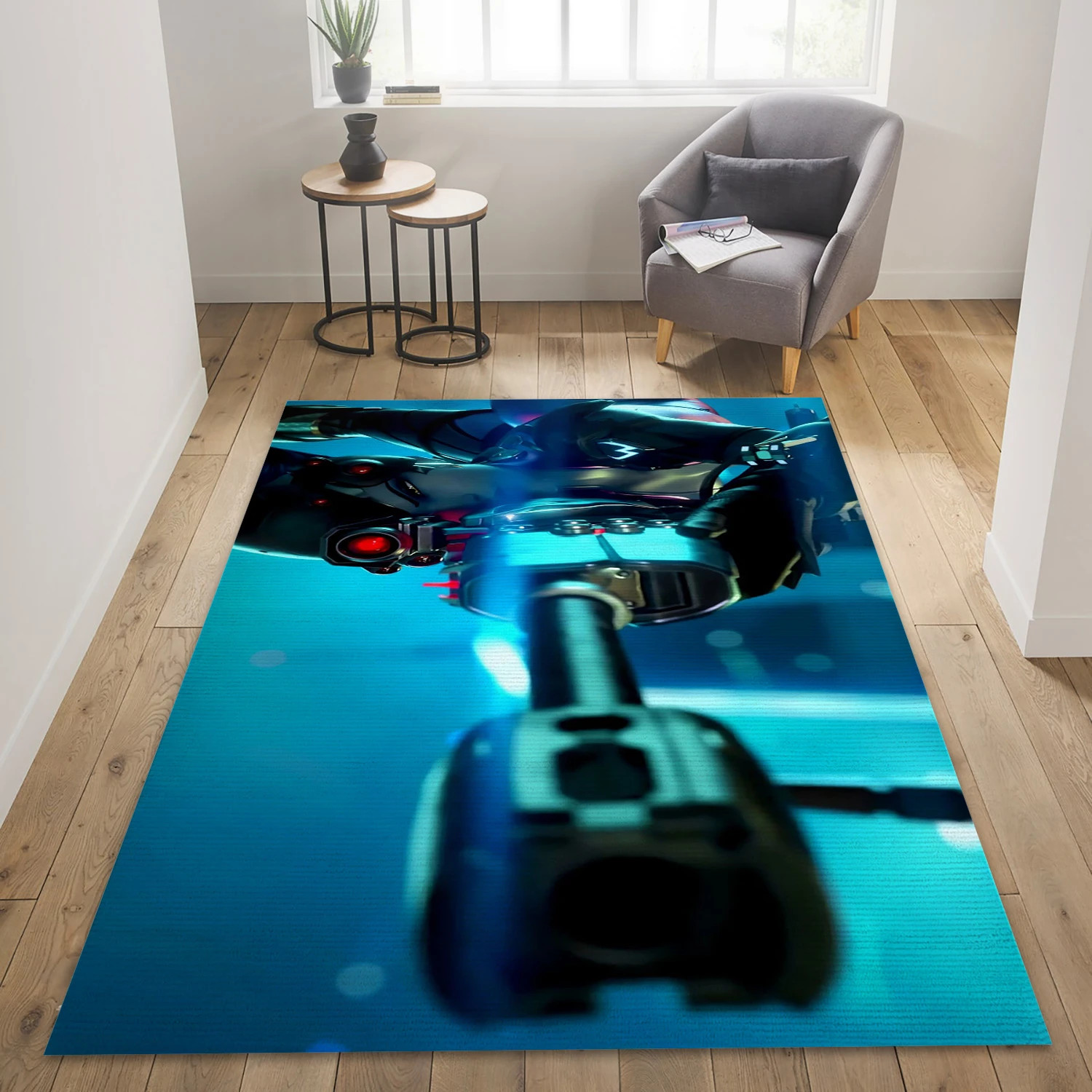 Widowmaker Overwatch Video Game Area Rug Area, Bedroom Rug - Christmas Gift Decor - Indoor Outdoor Rugs