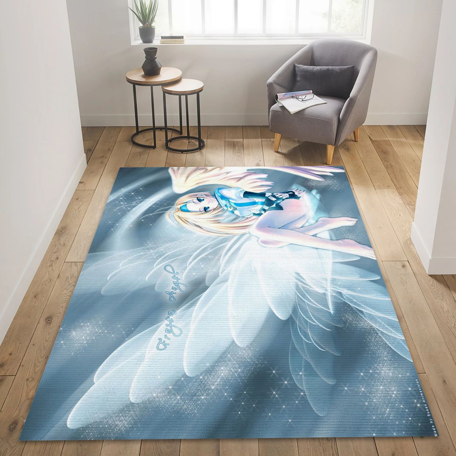 Guilty Gear Video Game Area Rug Area, Bedroom Rug - Home Decor Floor Decor - Indoor Outdoor Rugs