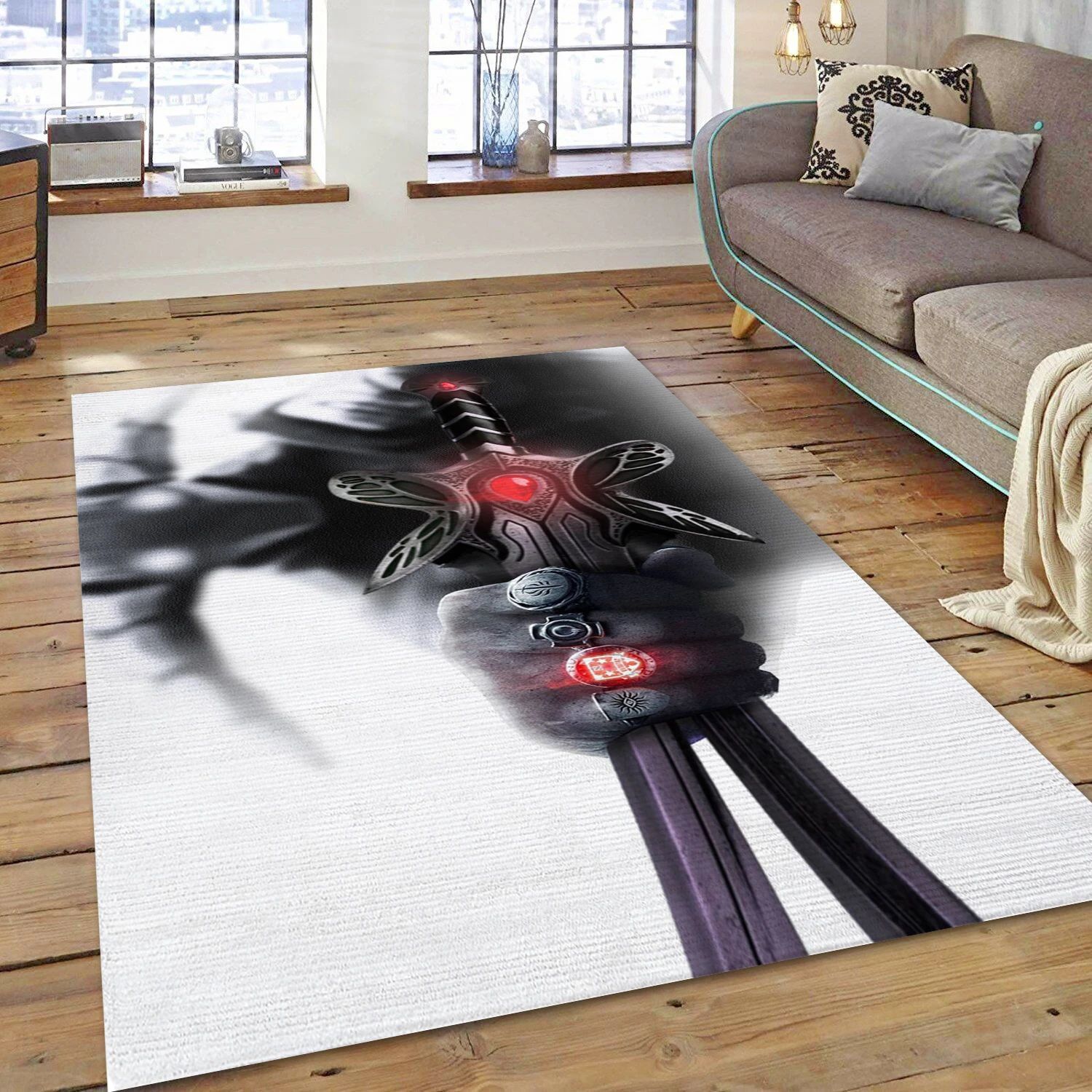 Dota 2 Video Game Reangle Rug, Area Rug - Christmas Gift Decor - Indoor Outdoor Rugs