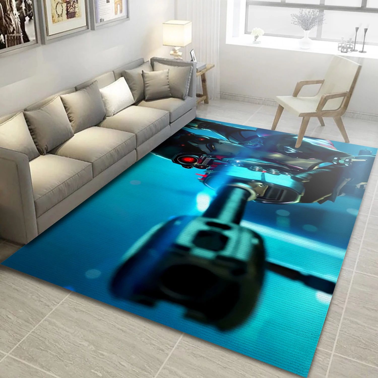 Widowmaker Overwatch Video Game Area Rug Area, Bedroom Rug - Christmas Gift Decor - Indoor Outdoor Rugs