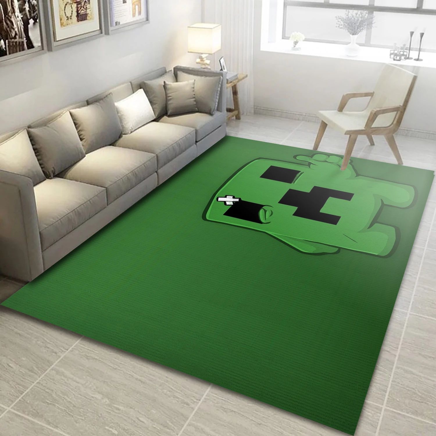 Super Meat Boy Creeper Game Area Rug Carpet, Area Rug - US Decor - Indoor Outdoor Rugs