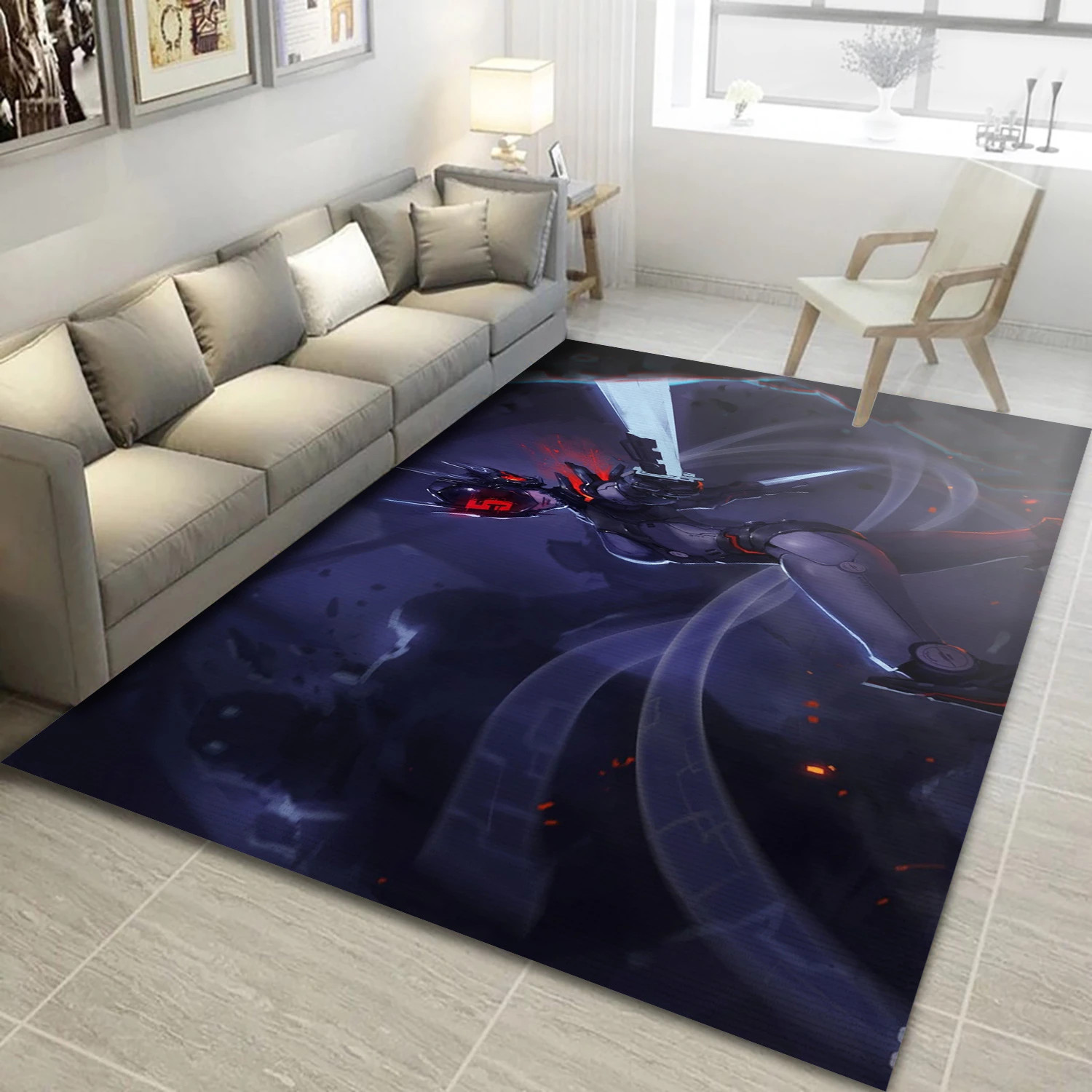 Project Fiora Video Game Area Rug For Christmas, Bedroom Rug - Christmas Gift Decor - Indoor Outdoor Rugs