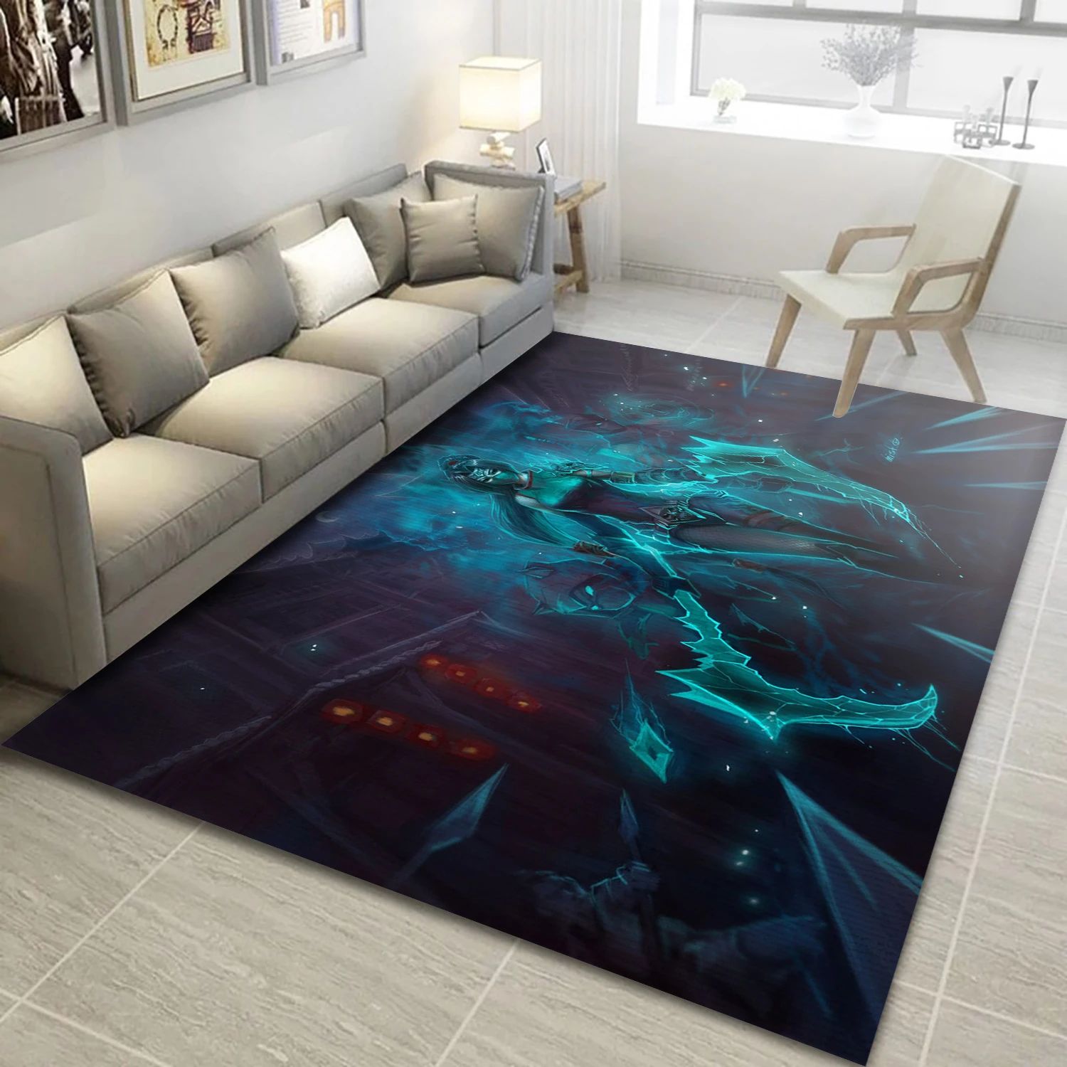 League Of Legends Game Area Rug Carpet, Area Rug - US Decor - Indoor Outdoor Rugs