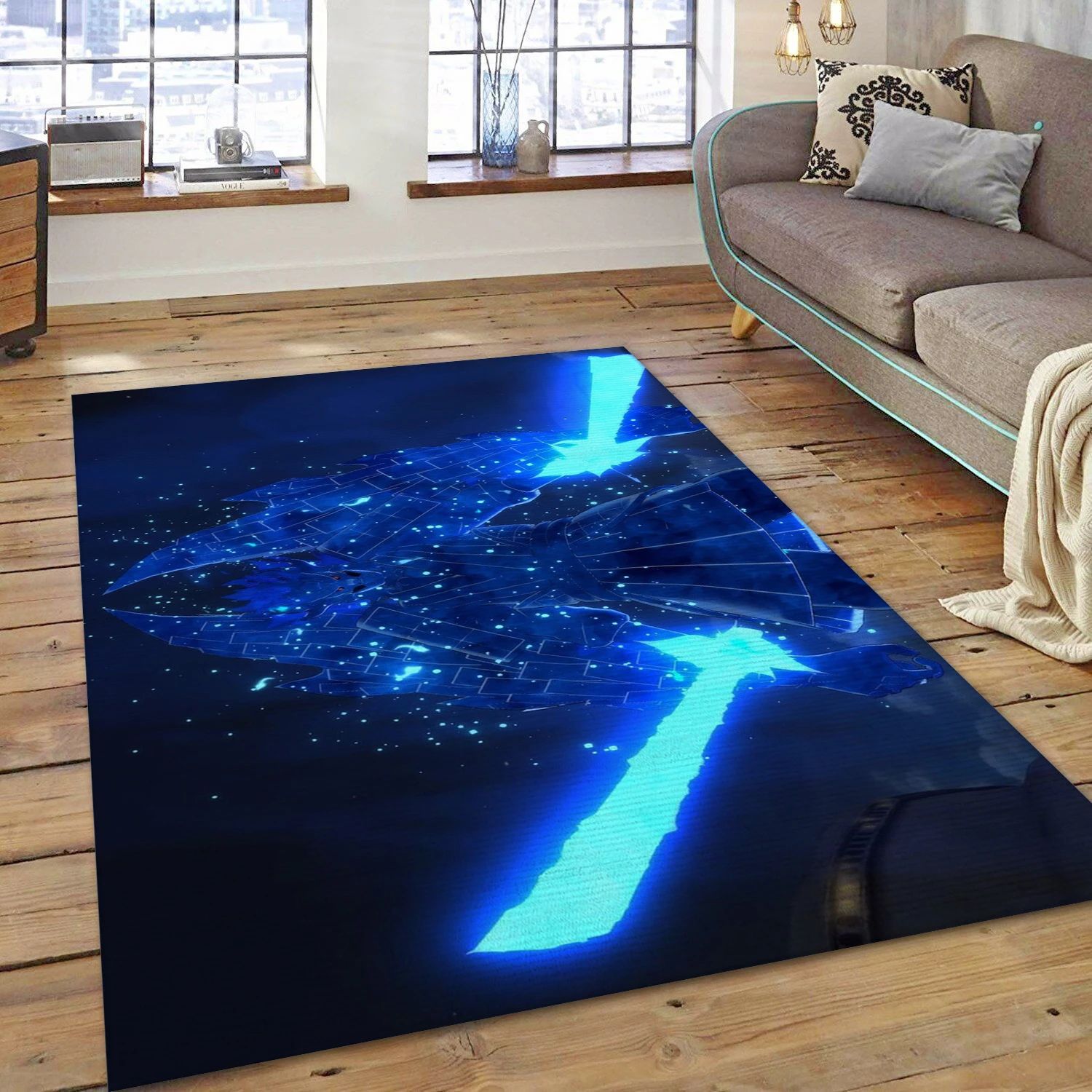 Madara Susanoo Game Area Rug Carpet, Bedroom Rug - Home Decor Floor Decor - Indoor Outdoor Rugs