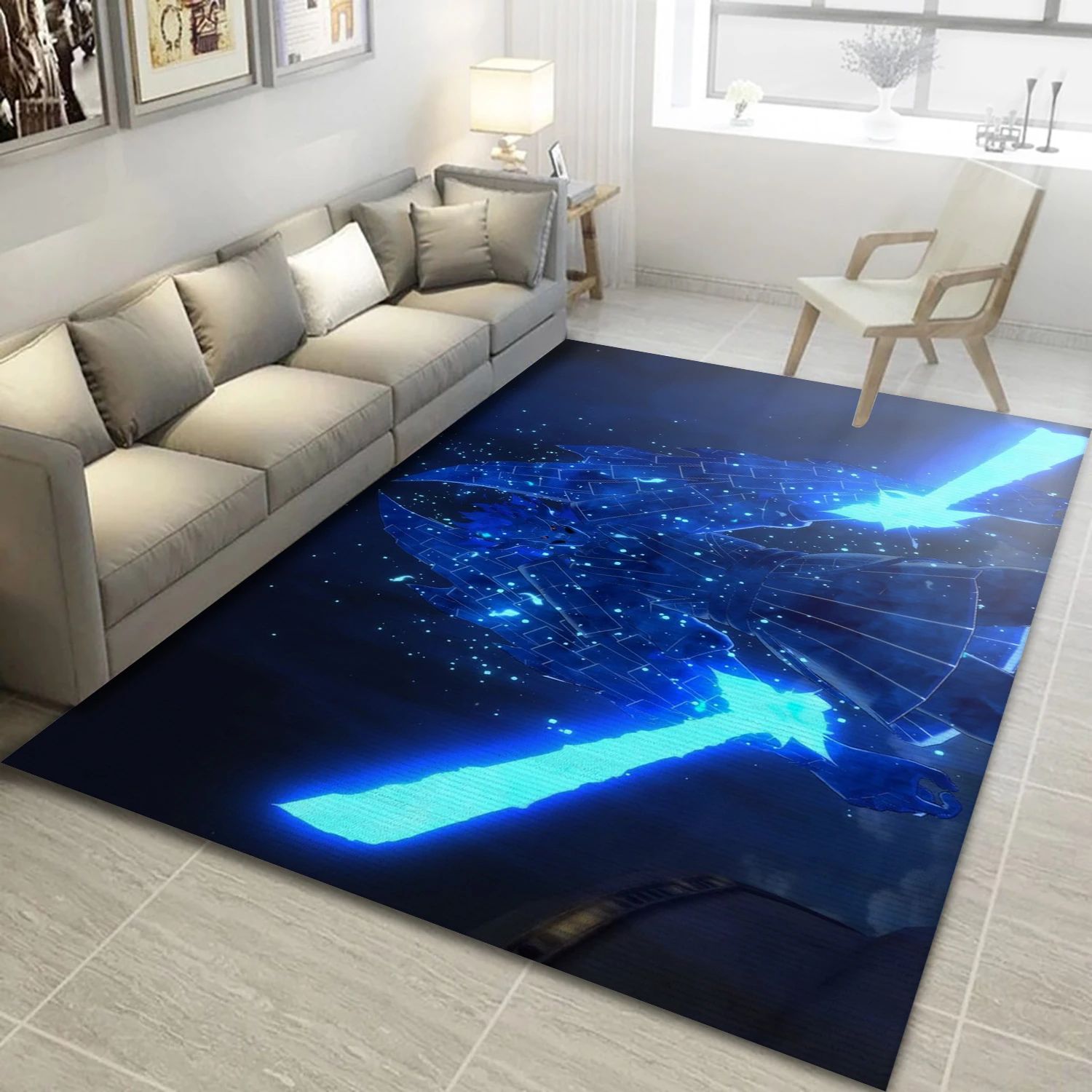 Madara Susanoo Game Area Rug Carpet, Bedroom Rug - Home Decor Floor Decor - Indoor Outdoor Rugs