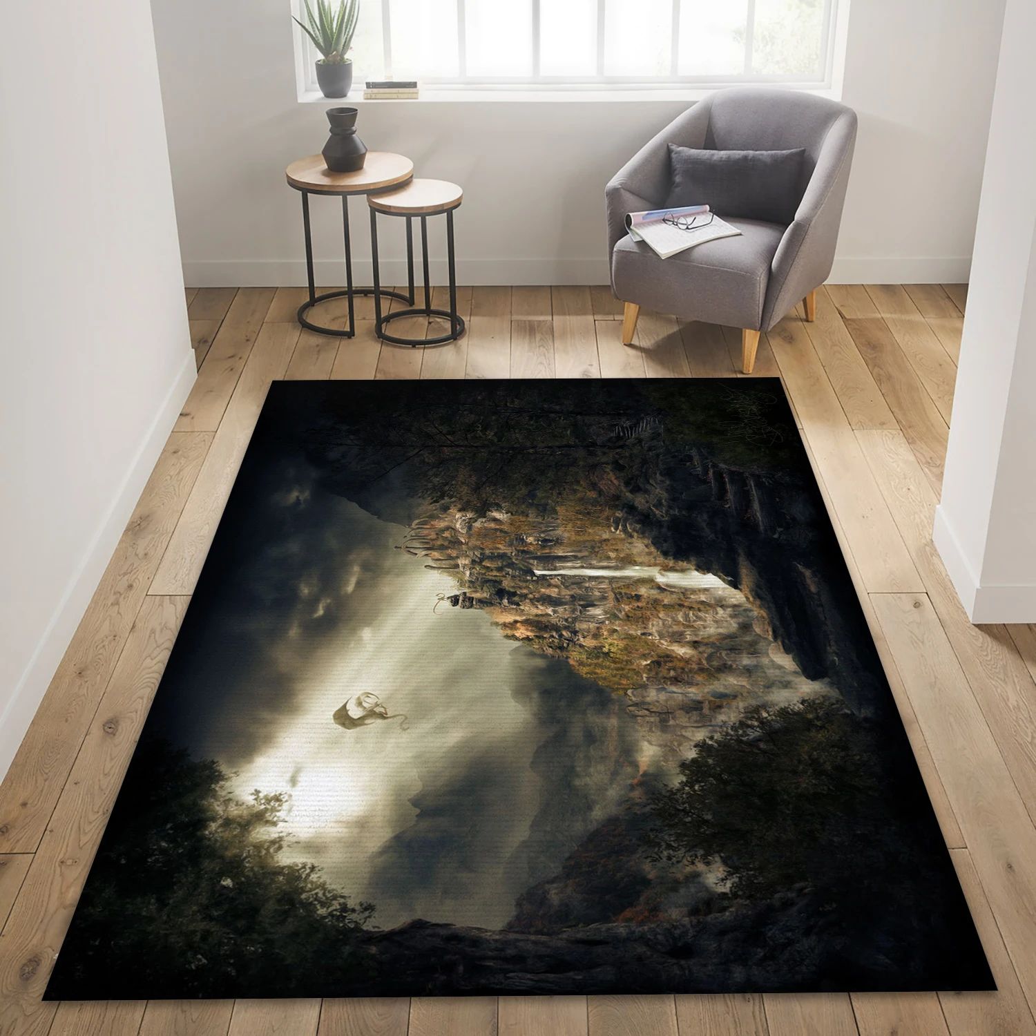 The Elder Scrolls Video Game Area Rug For Christmas, Bedroom Rug - Family Gift US Decor - Indoor Outdoor Rugs