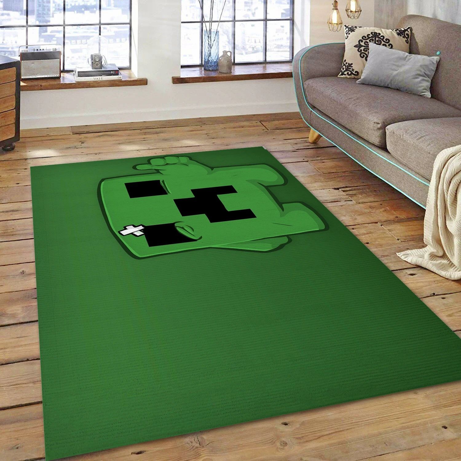 Super Meat Boy Creeper Game Area Rug Carpet, Area Rug - US Decor - Indoor Outdoor Rugs