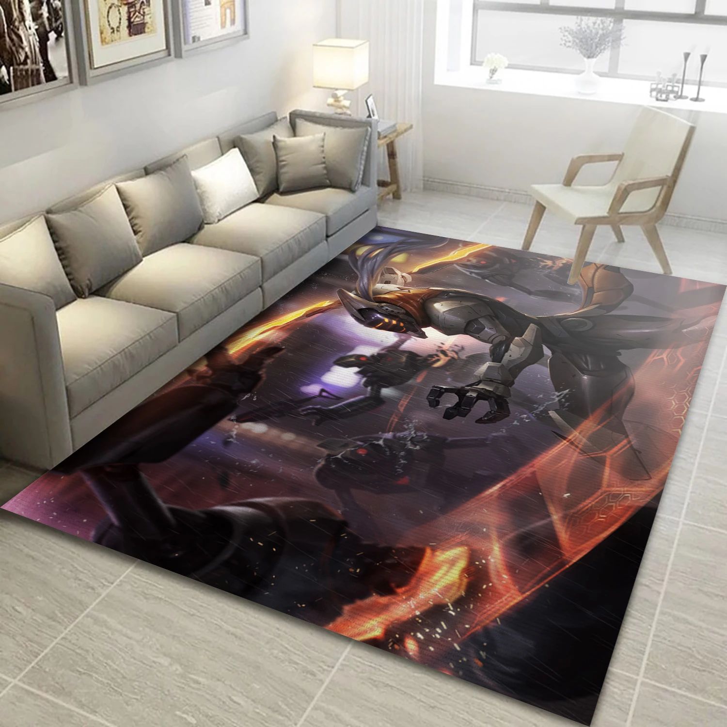 Project Master Yi Video Game Area Rug Area, Bedroom Rug - Home Decor Floor Decor - Indoor Outdoor Rugs