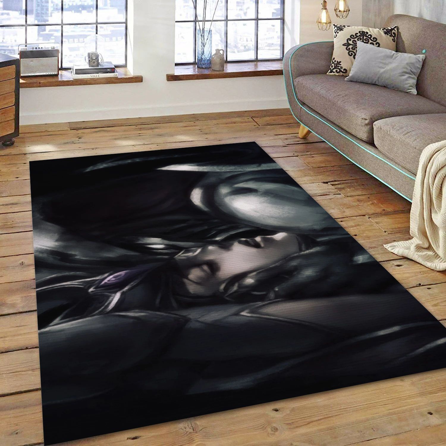 League Of Legends Video Game Area Rug For Christmas, Bedroom Rug - Home Decor Floor Decor - Indoor Outdoor Rugs