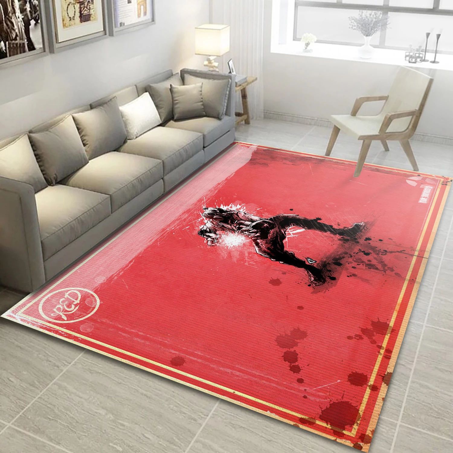 Team Fortress 839 Video Game Area Rug For Christmas, Bedroom Rug - Home Decor Floor Decor - Indoor Outdoor Rugs