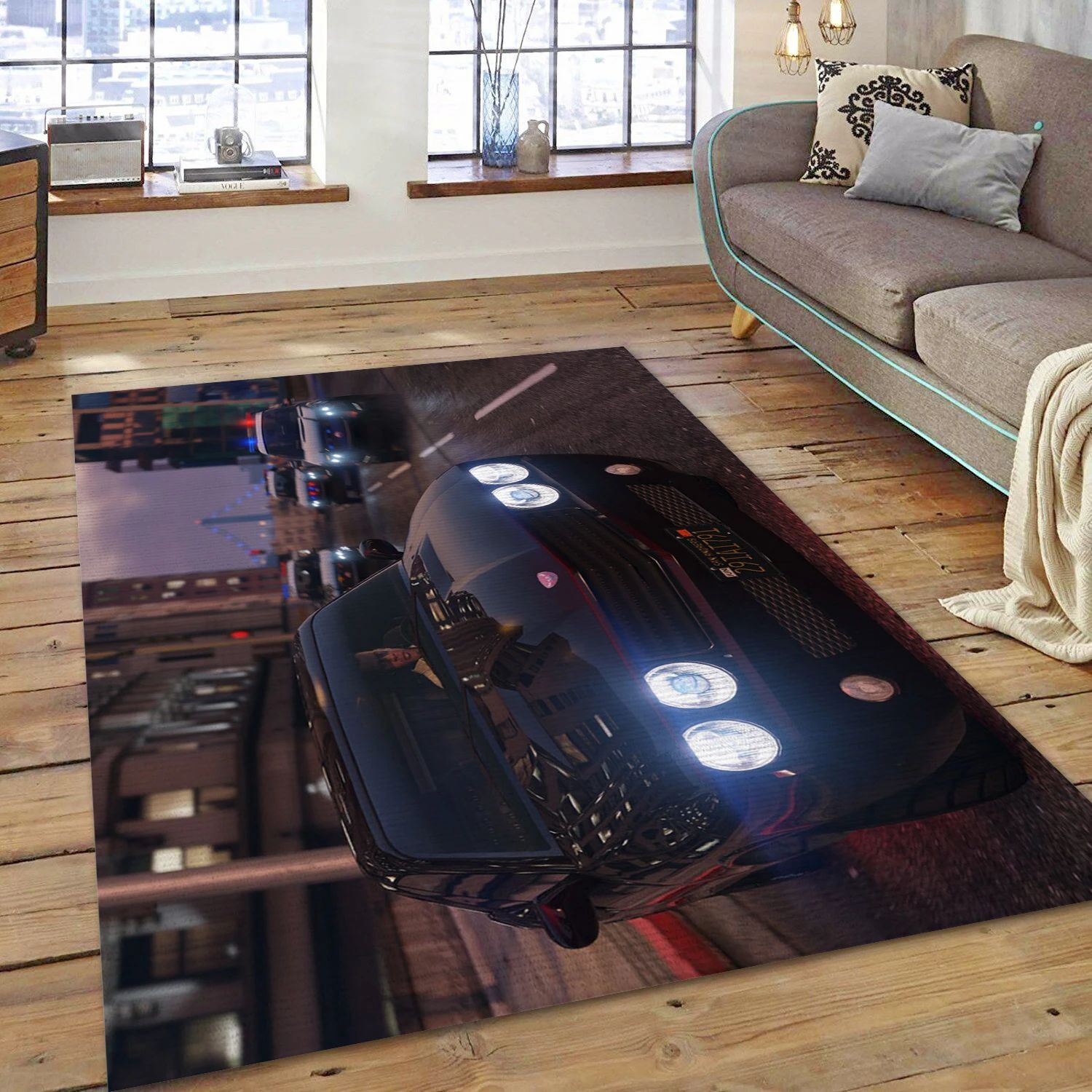 Grand Theft Auto V Gaming Area Rug, Living Room Rug - Home Decor Floor Decor - Indoor Outdoor Rugs