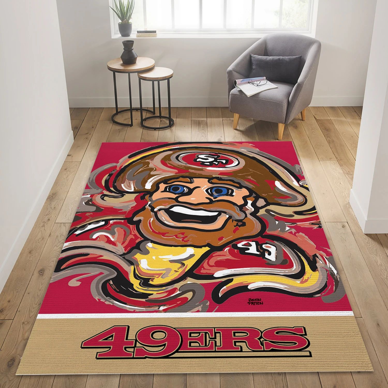 San Francisco Ers X NFL Area Rug For Christmas, Bedroom Rug - Home Decor Floor Decor - Indoor Outdoor Rugs