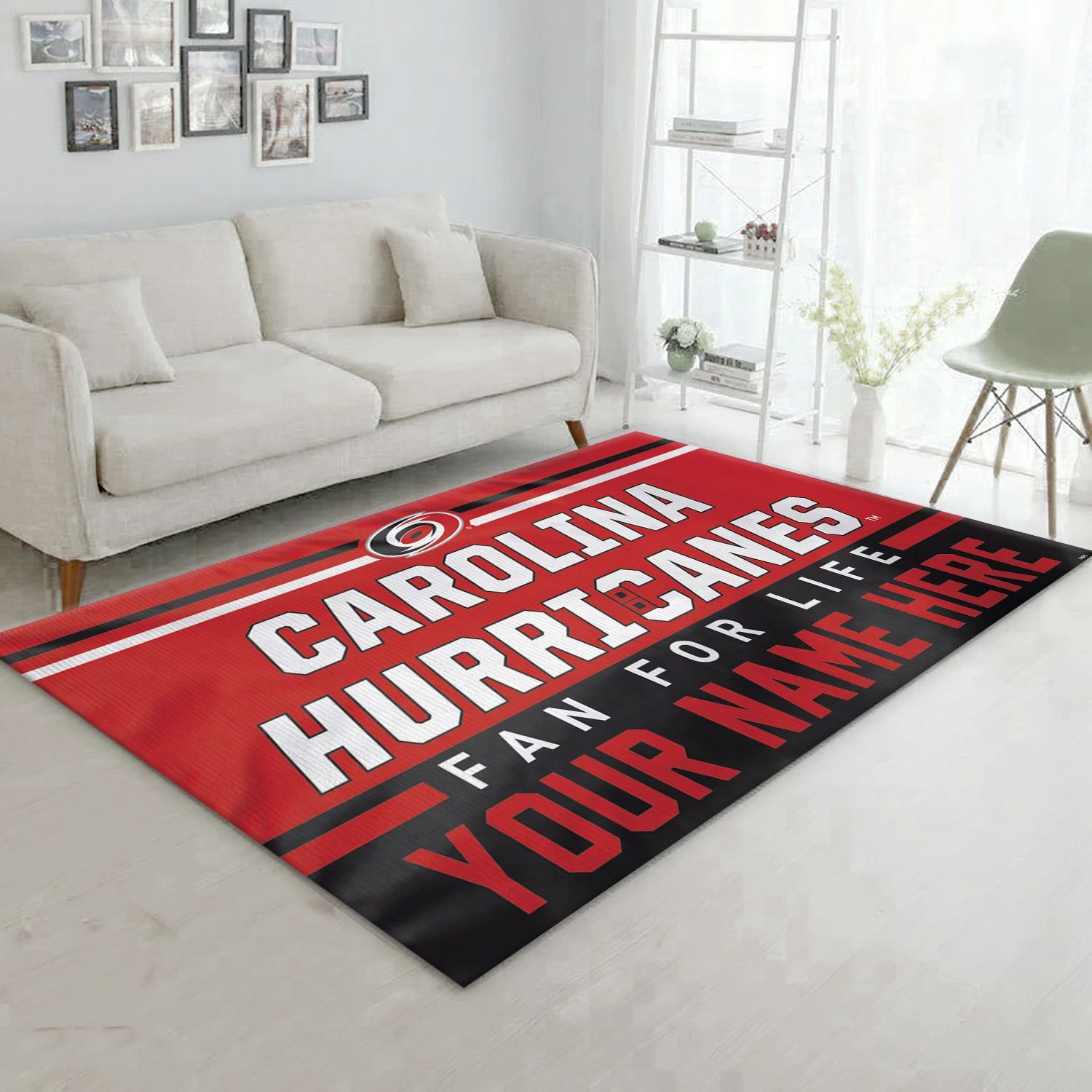 Carolina Hurricanes Personal NHL Area Rug, Sport Living Room Rug - Home Decor - Indoor Outdoor Rugs