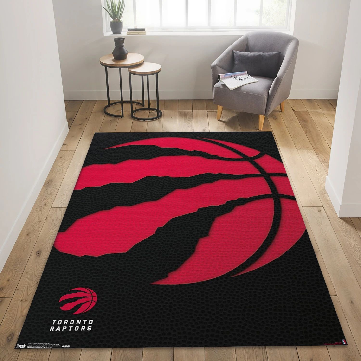 Toronto Raptors NBA Area Rug Carpet, Living Room Rug - US Decor - Indoor Outdoor Rugs