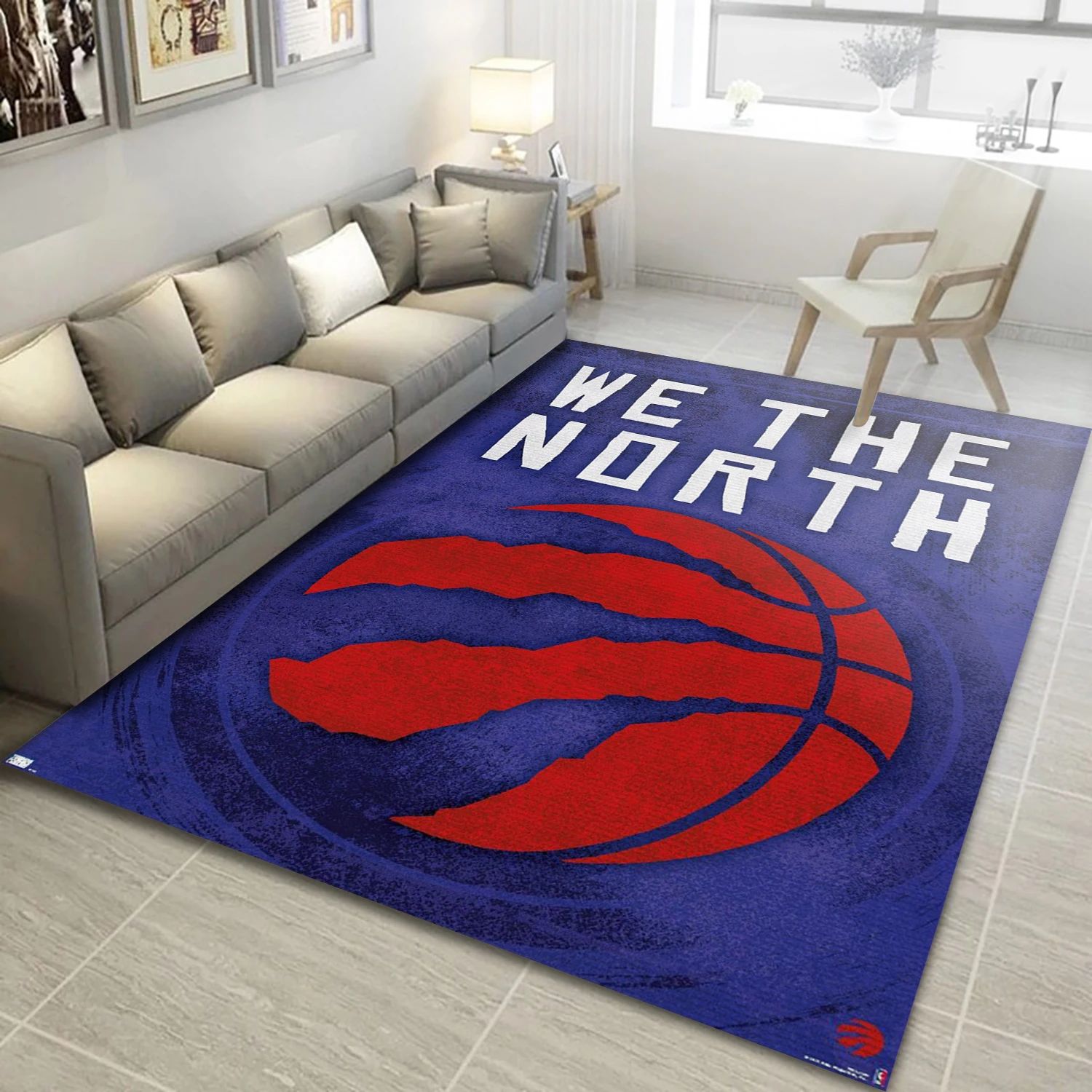 Toronto Raptors We The North NBA Area Rug Carpet, Living Room Rug - Home Decor - Indoor Outdoor Rugs