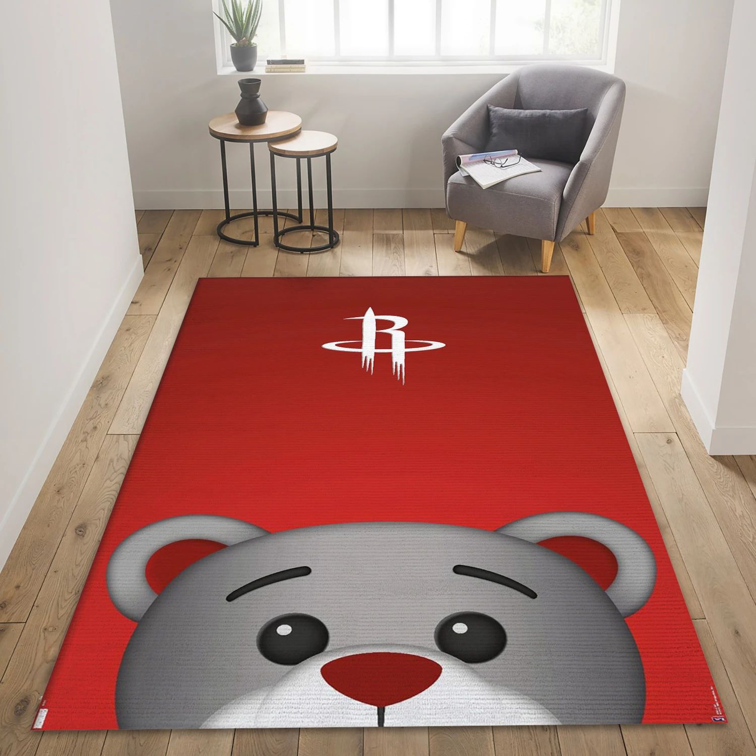 Houston Rockets NBA Area Rug For Christmas, Living Room Rug - Home Decor - Indoor Outdoor Rugs