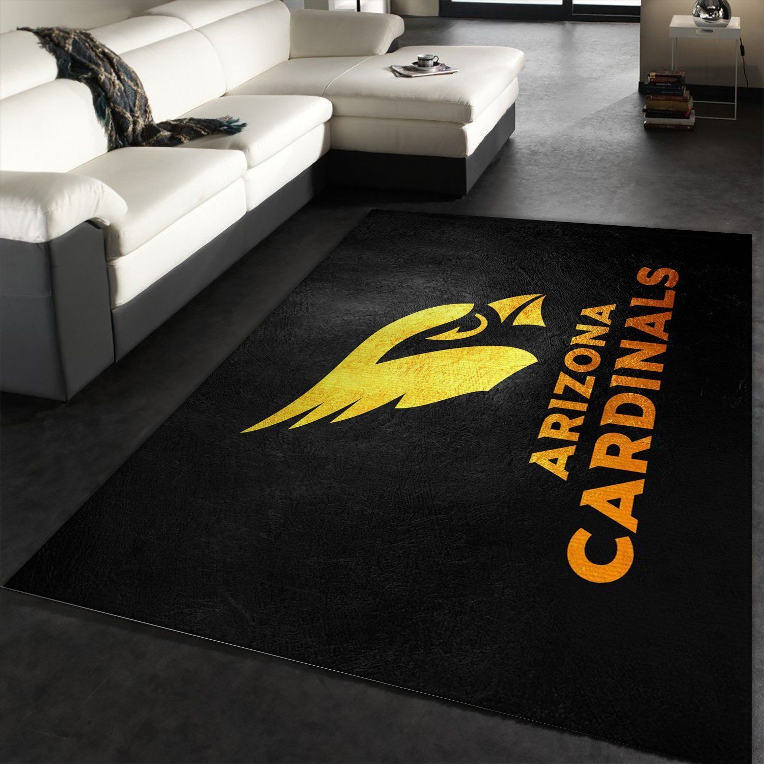 Arizona Cardinals NFL Team Logos Area Rug, Living room and bedroom Rug, US Gift Decor – Indoor Outdoor Rugs