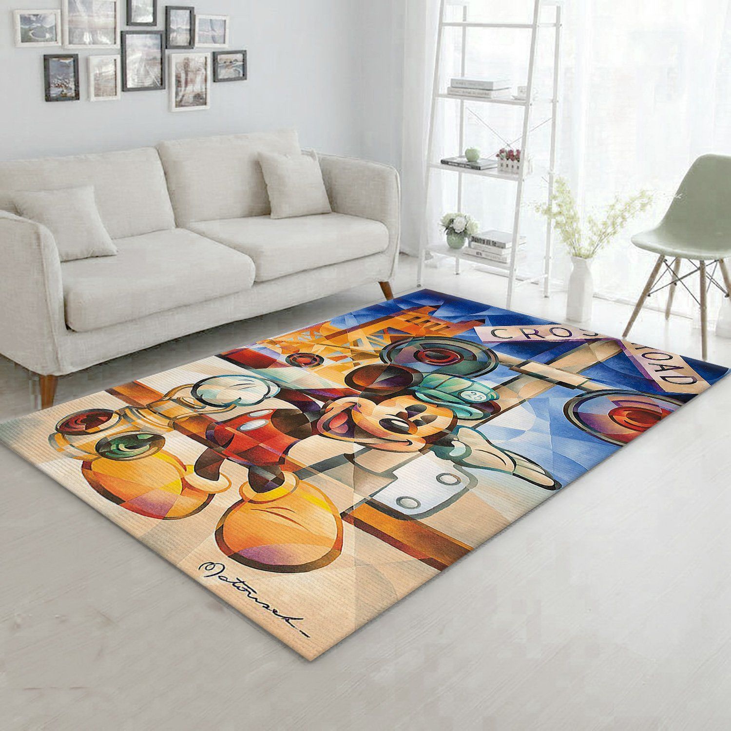 Happyengineer Disney Area Rug Bedroom Rug Home Decor - Indoor Outdoor Rugs