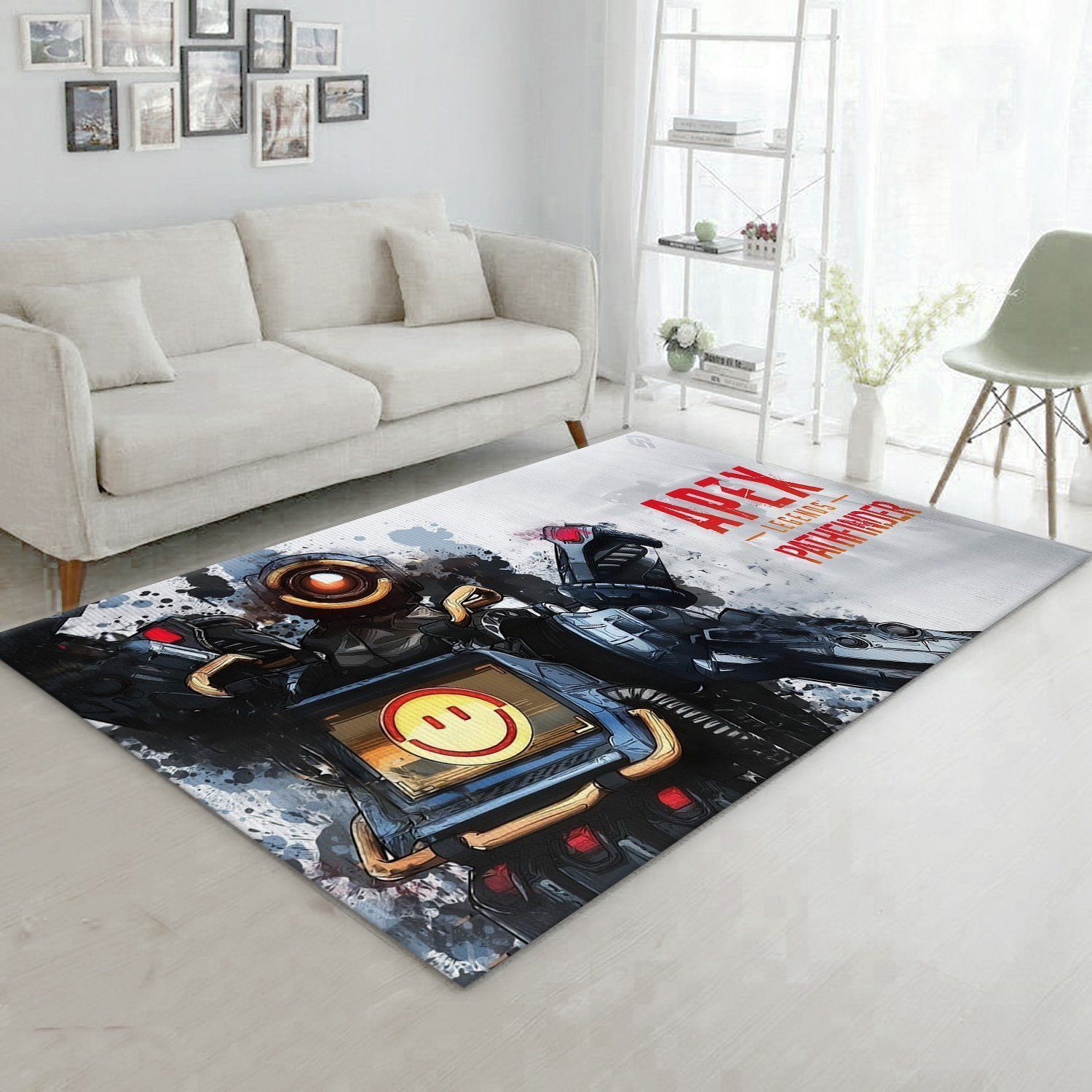 Apex Legends Pathfinder Gaming Area Rug Living Room Rug Christmas Gift US Decor - Indoor Outdoor Rugs