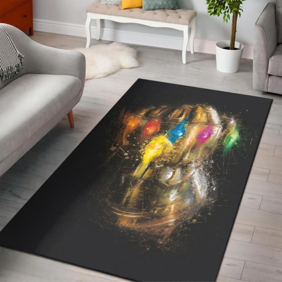 Thanos The Infinity Gauntlet Area Rug Rugs For Living Room Rug Home Decor - Indoor Outdoor Rugs