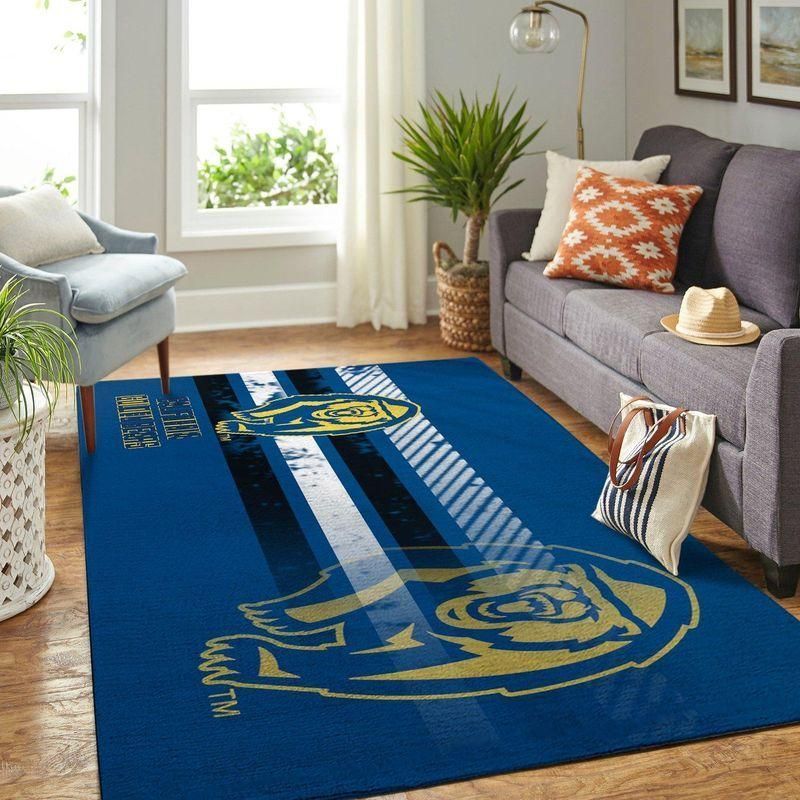 California Golden Bears Ncaa Rug Room Carpet Sport Custom Area Floor Home Decor - Indoor Outdoor Rugs