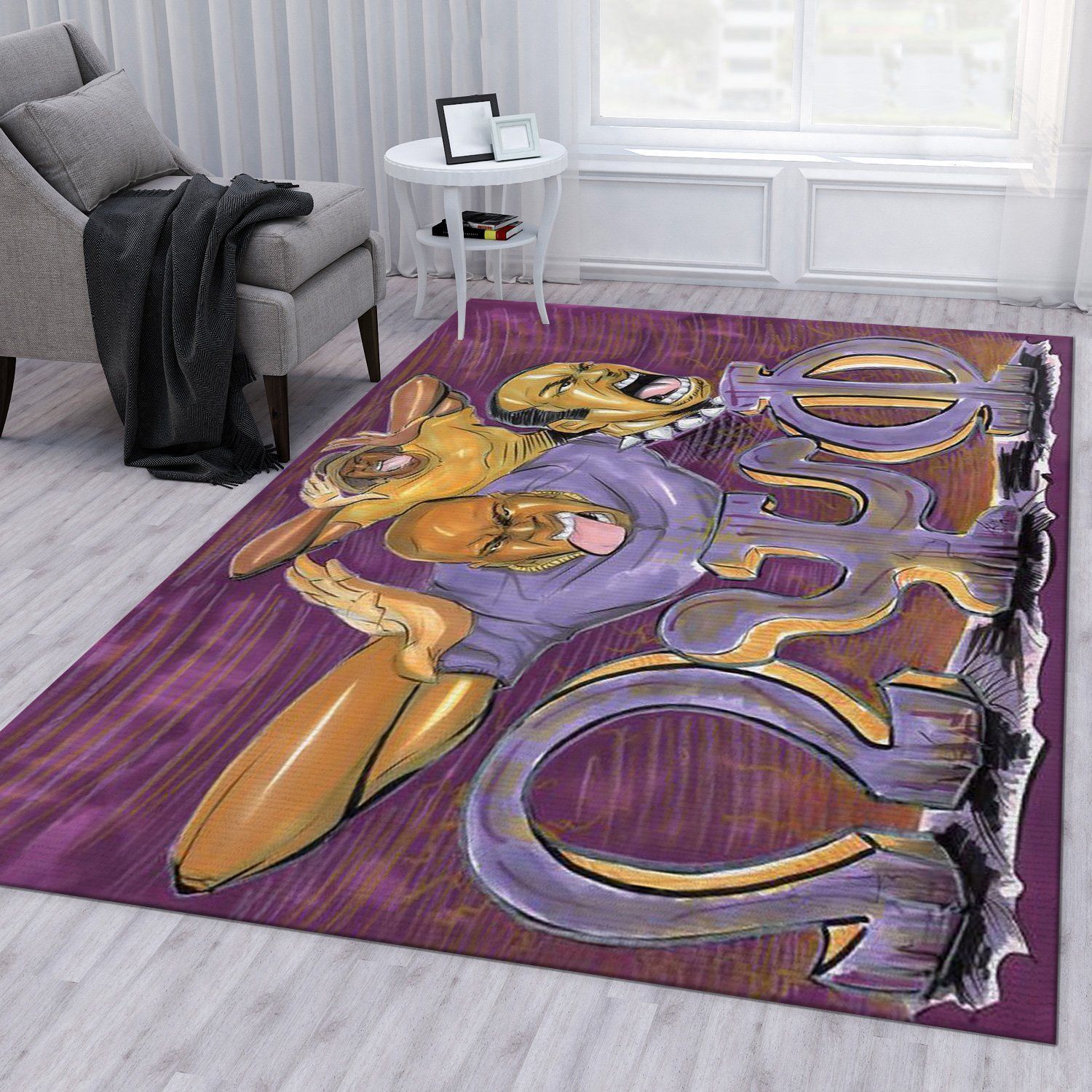 Omega Psi Phi Tu Kwon Thomas Rug Bedroom Rug Home US Decor - Indoor Outdoor Rugs