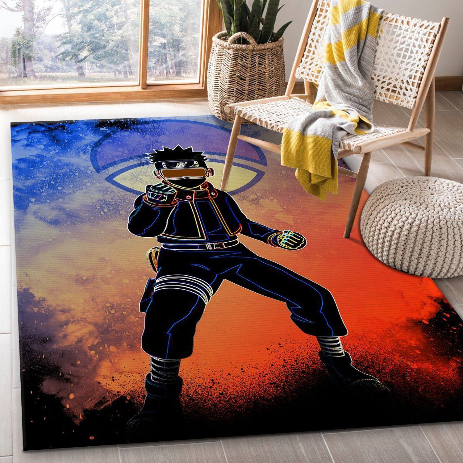 Soul Of The Best Friend Manga Hero Area Rug, Bedroom, US Gift Decor - Indoor Outdoor Rugs