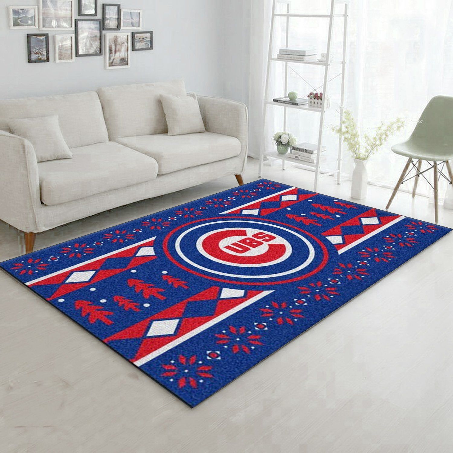 Chicago Cubs Mlb Area Rug, Bedroom Rug, Family Gift US Decor - Indoor Outdoor Rugs