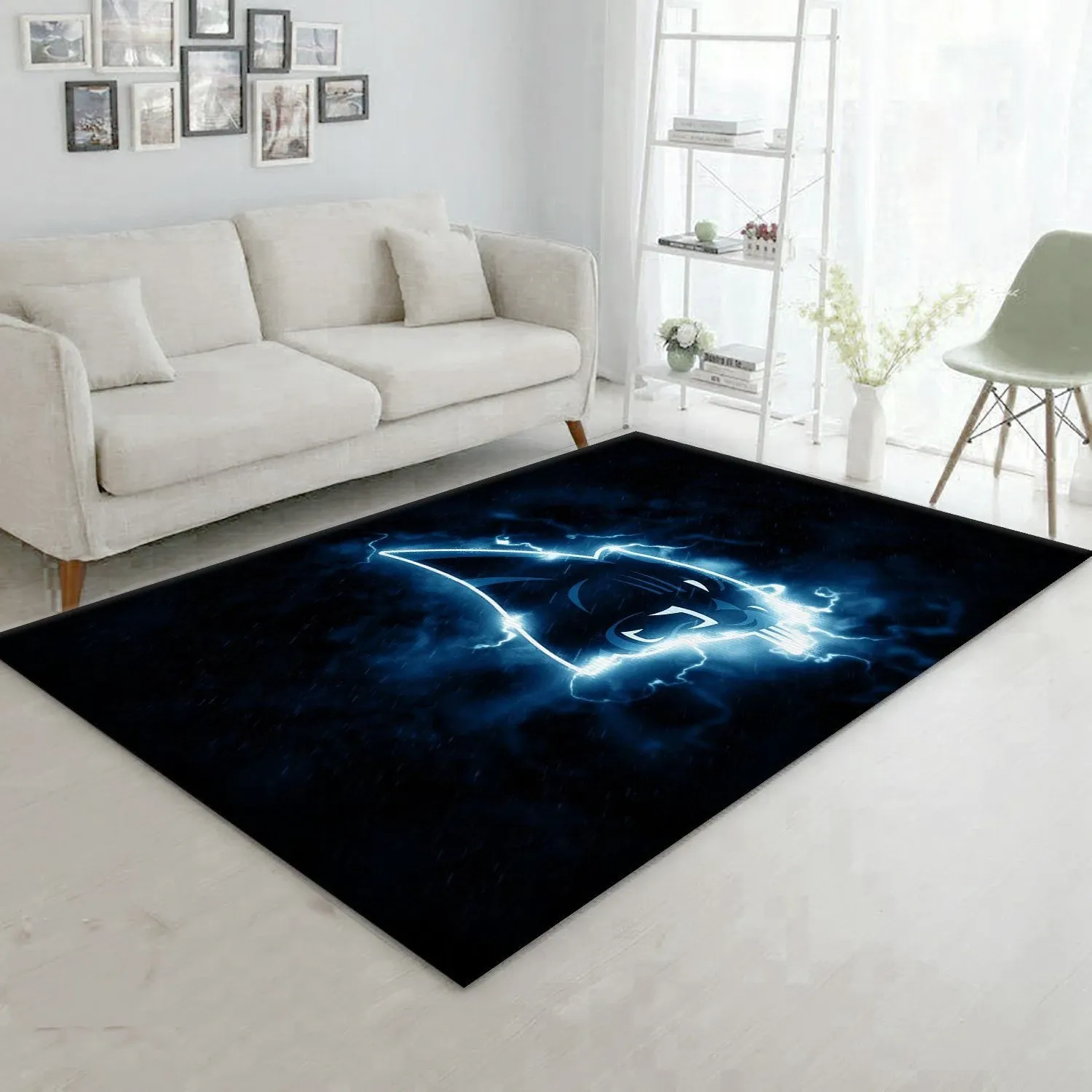 Carolina Panthers NFL Rug Living Room Rug US Gift Decor - Indoor Outdoor Rugs