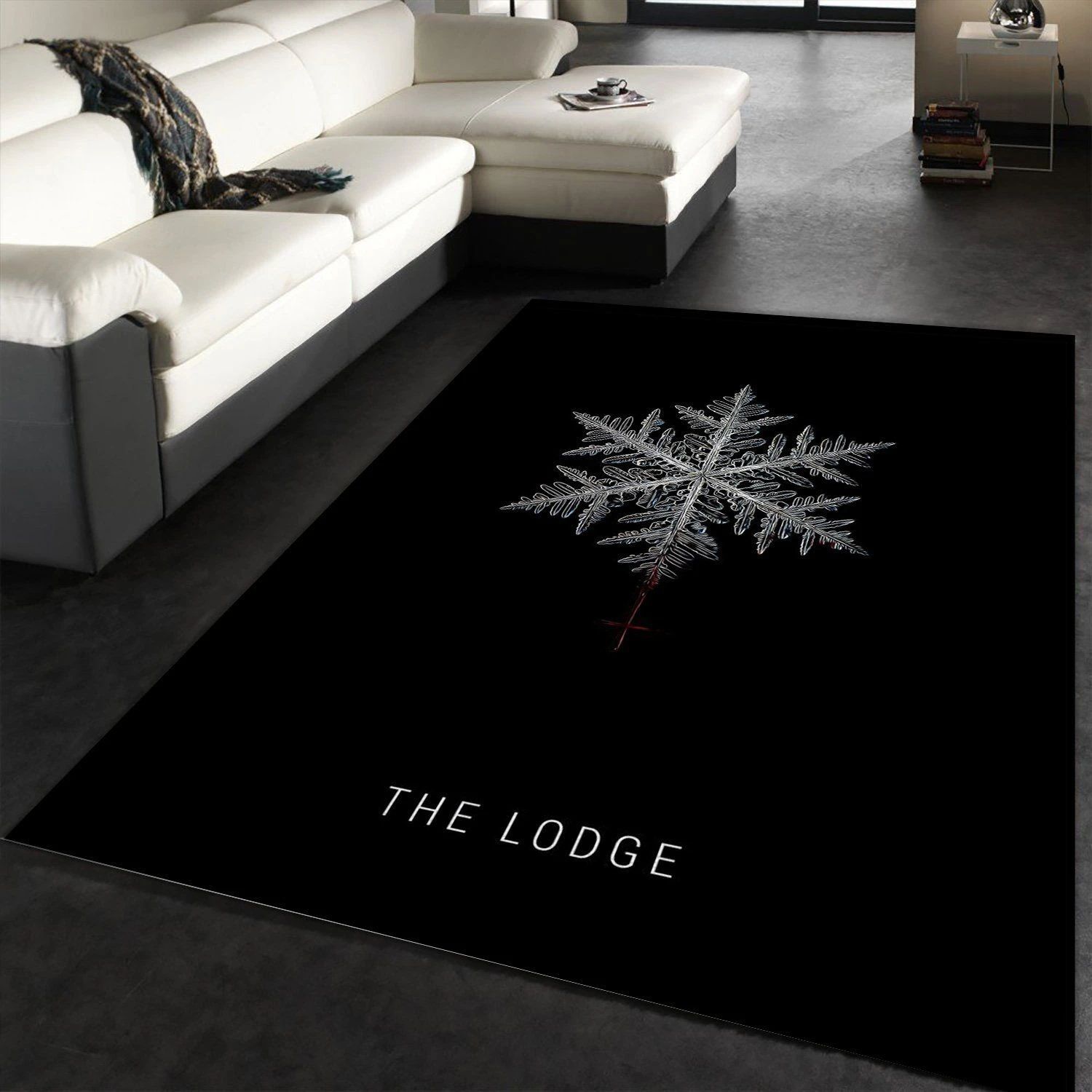 The Lodge Rug Movie Rug US Gift Decor - Indoor Outdoor Rugs