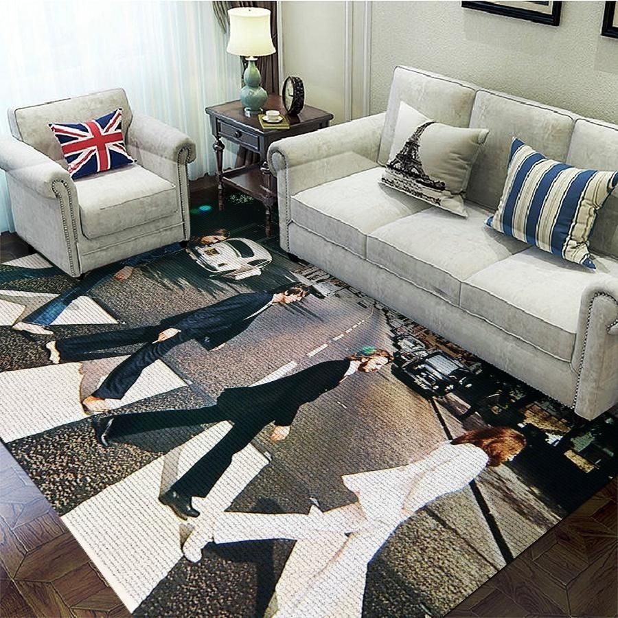 Abbey Road Living Room Area Rug Carpet,  Bedroom,  Christmas Gift US Decor - Indoor Outdoor Rugs