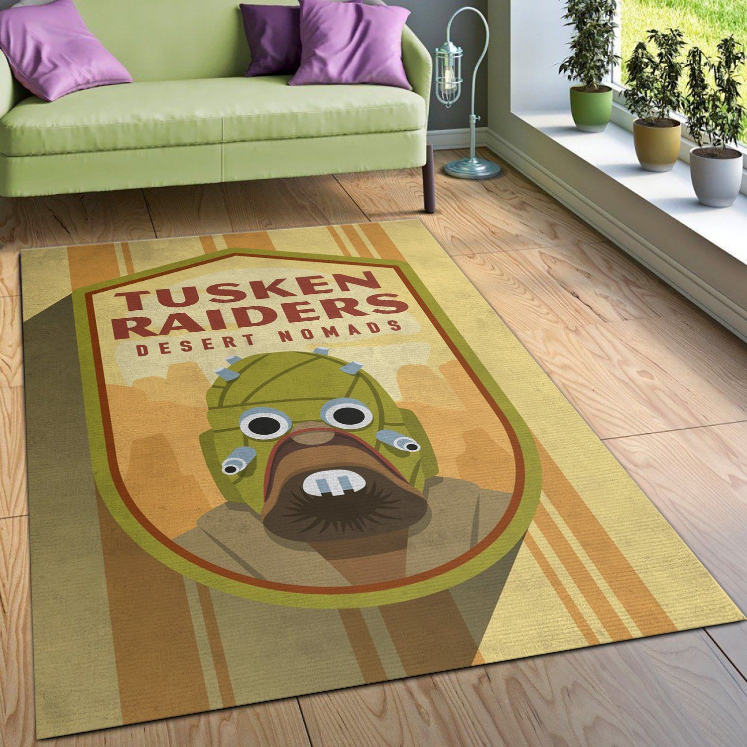 Tusken Raiders Rug Star Wars Badges Arts Rug US Gift Decor - Indoor Outdoor Rugs