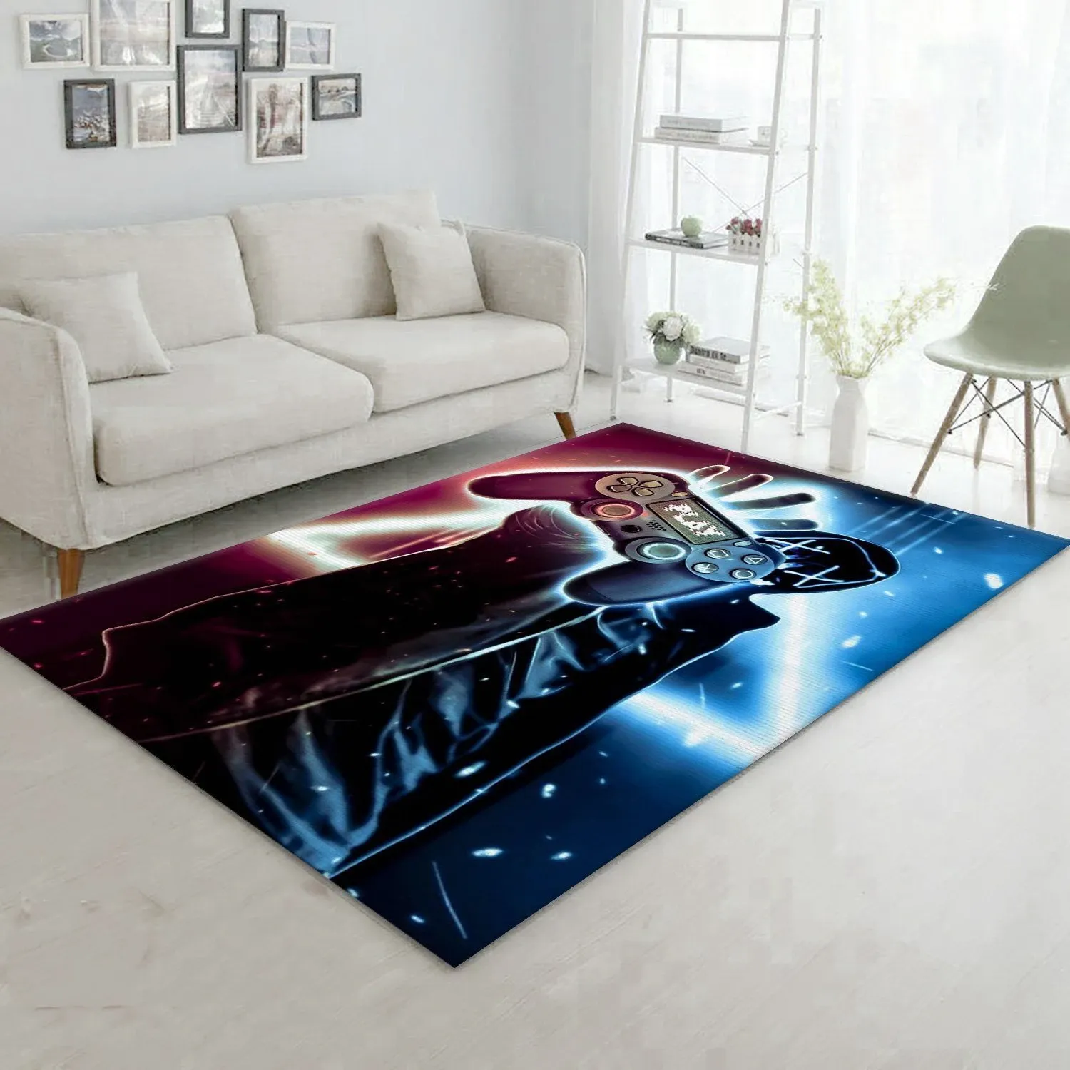 Playstation V1 Rug Bedroom Rug US Gift Decor - Indoor Outdoor Rugs