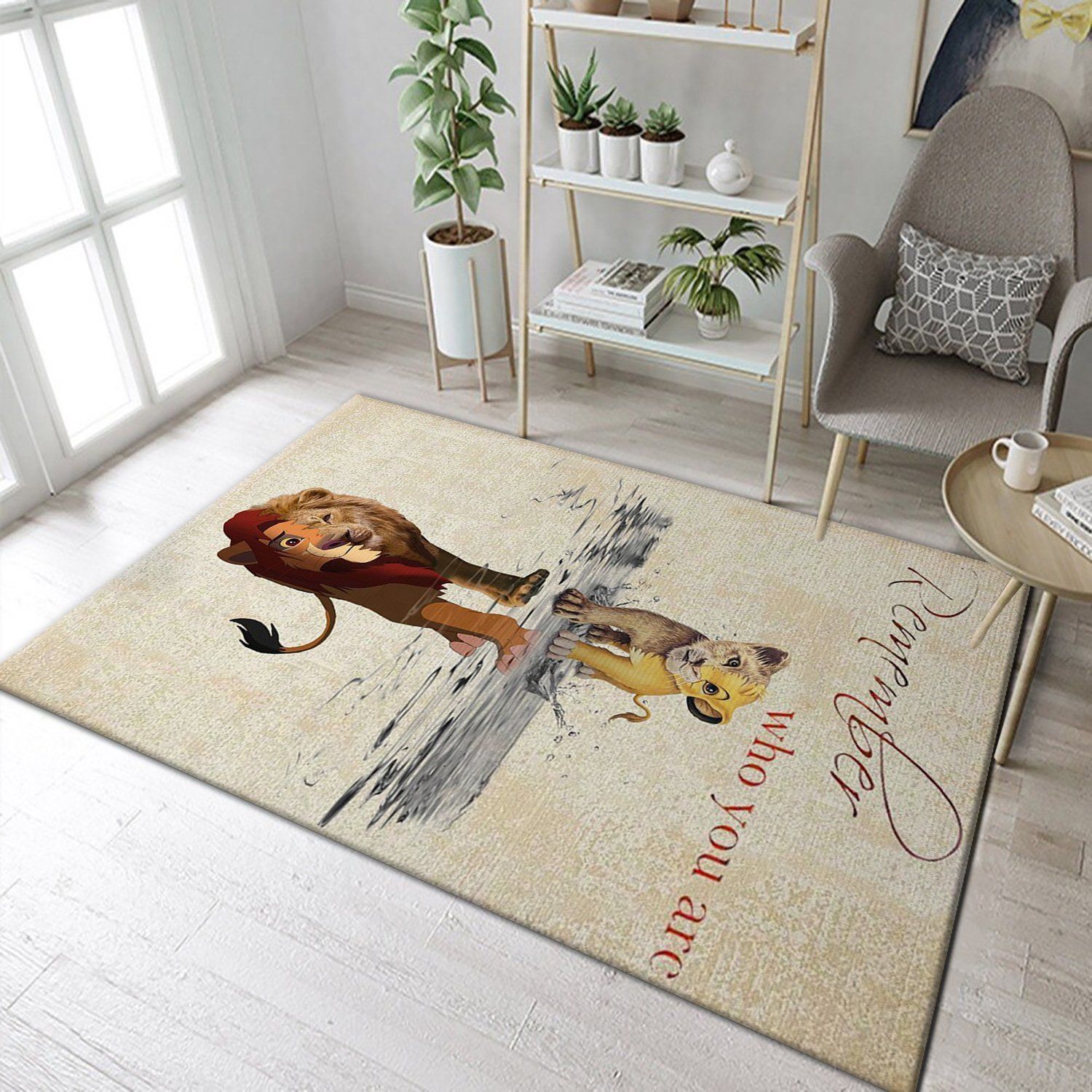 Disney Lion King Area Rug Floor Decor - Indoor Outdoor Rugs