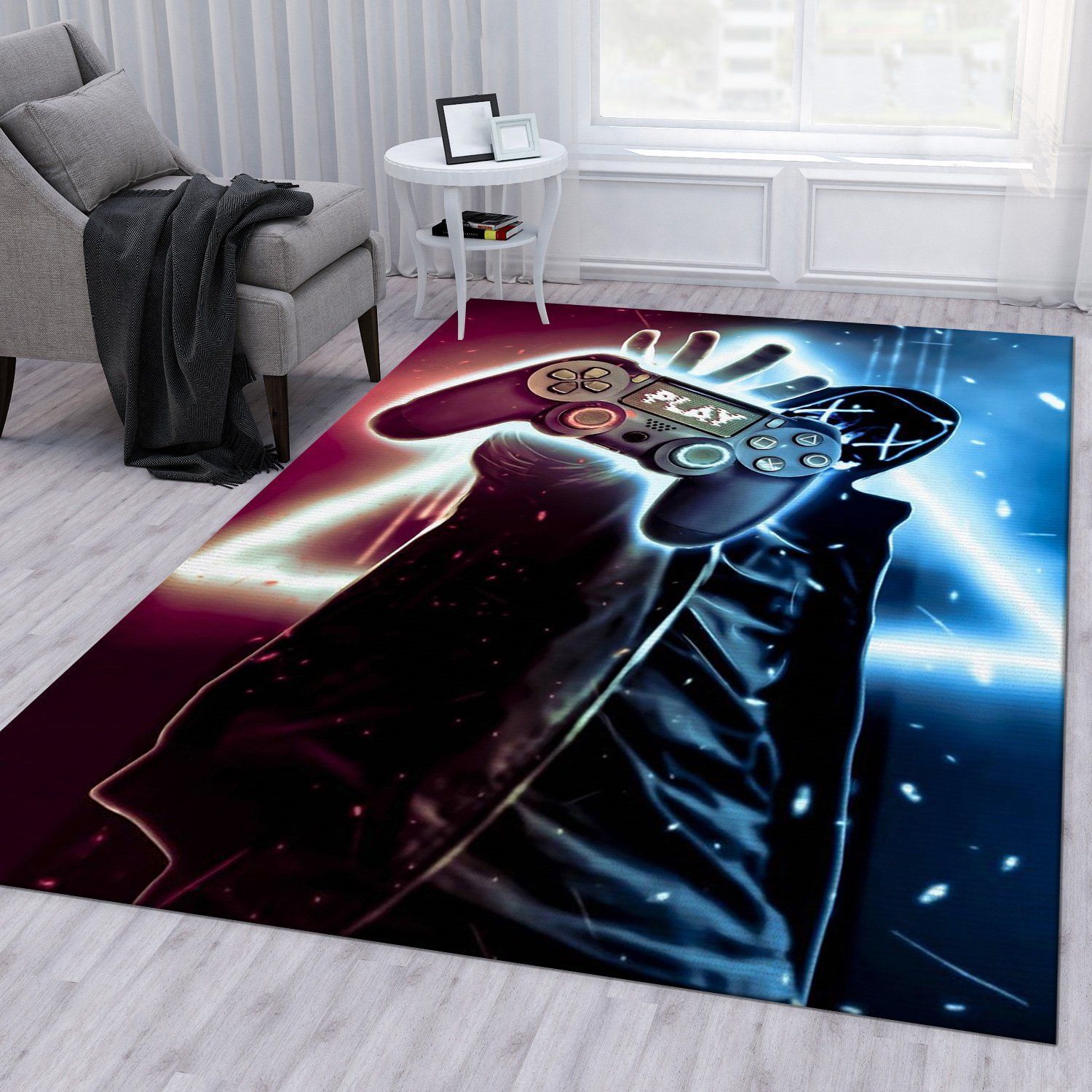 Playstation V1 Rug Bedroom Rug US Gift Decor - Indoor Outdoor Rugs