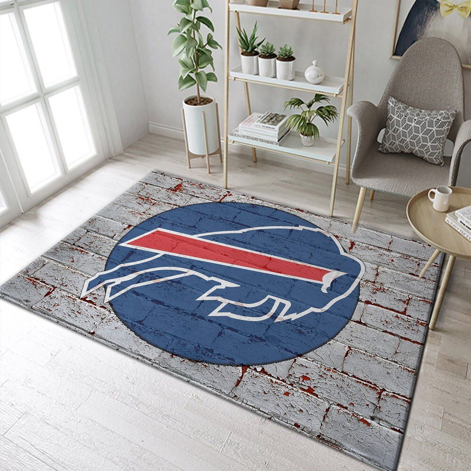 Buffalo Bills Nfl Rug Area Rug Floor Decor - Indoor Outdoor Rugs