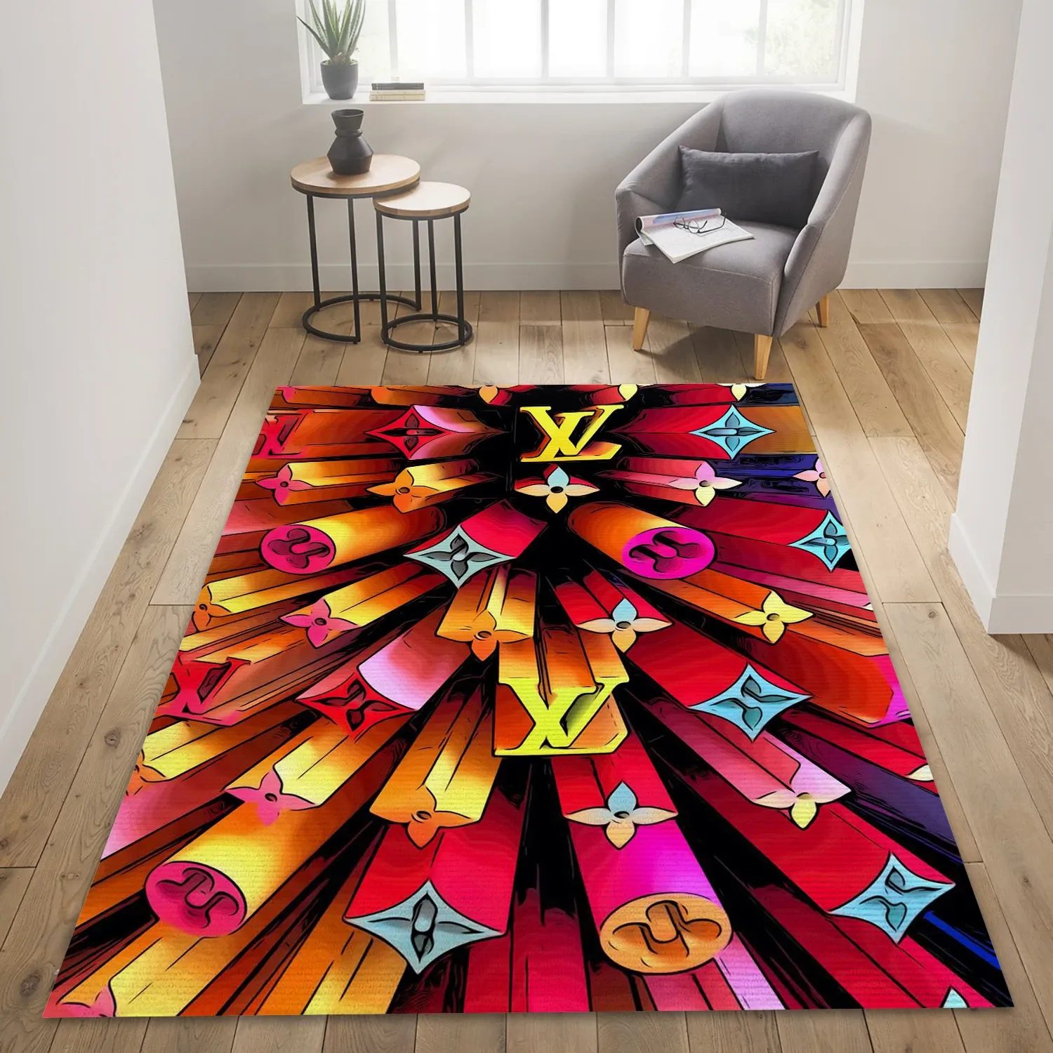 Louis Vuitton , Bedroom Rug - US Decor - Indoor Outdoor Rugs