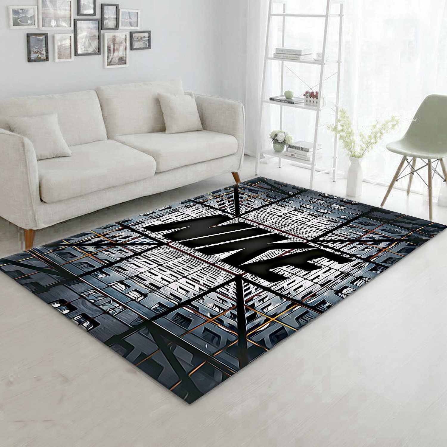 Nike Modern Monument Area Rug Bedroom Rug Home US Decor - Indoor Outdoor Rugs