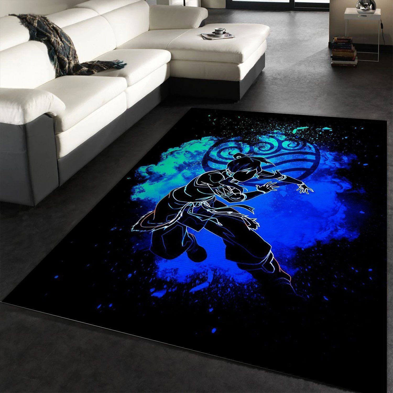 Soul Of The Waterbending Area Rug Carpet, Living room and bedroom Rug, Family Gift US Decor - Indoor Outdoor Rugs