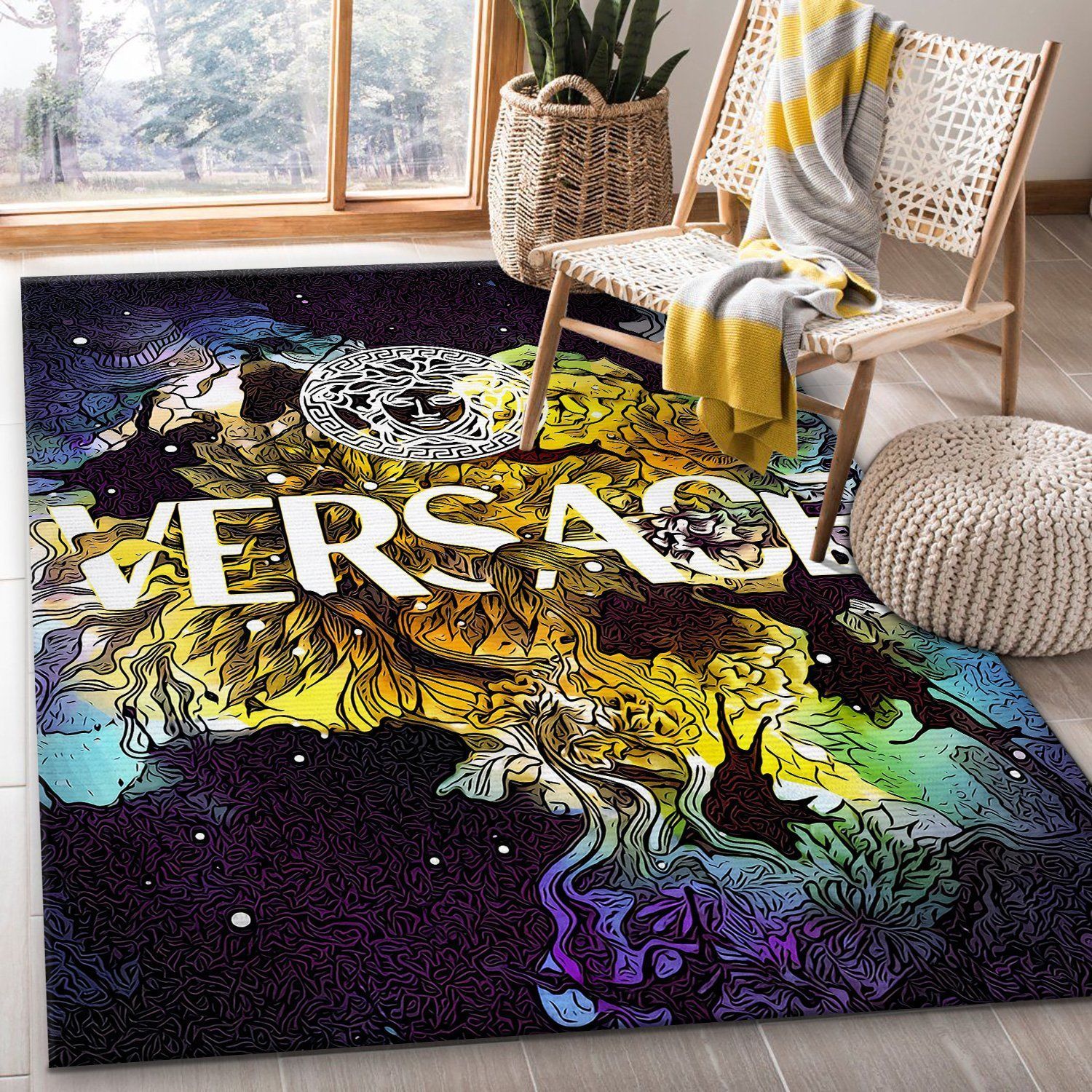 Versace Luxury Collection Area Rugs Living Room Carpet Floor Decor The US Decor - Indoor Outdoor Rugs