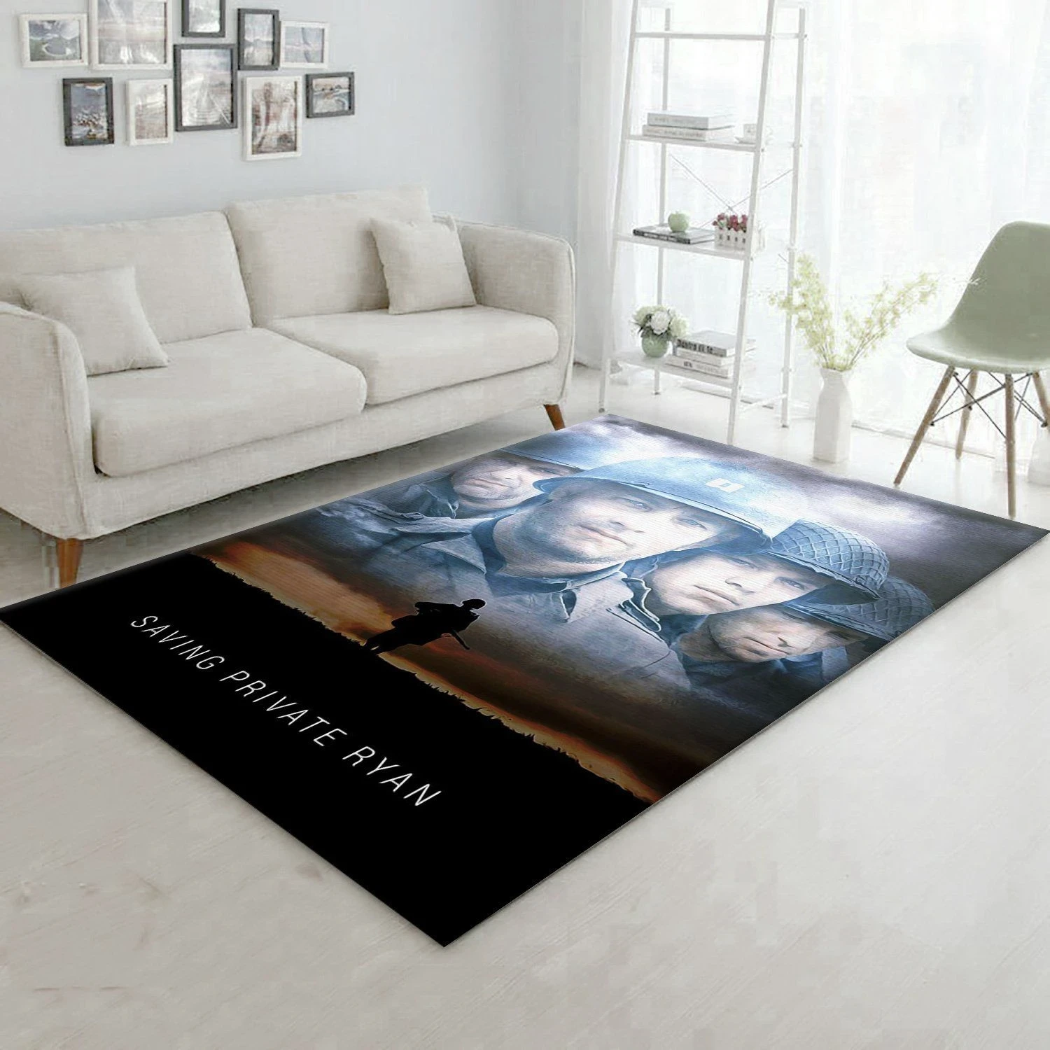 Saving Private Ryan Area Rug Movie Rug Home US Decor - Indoor Outdoor Rugs