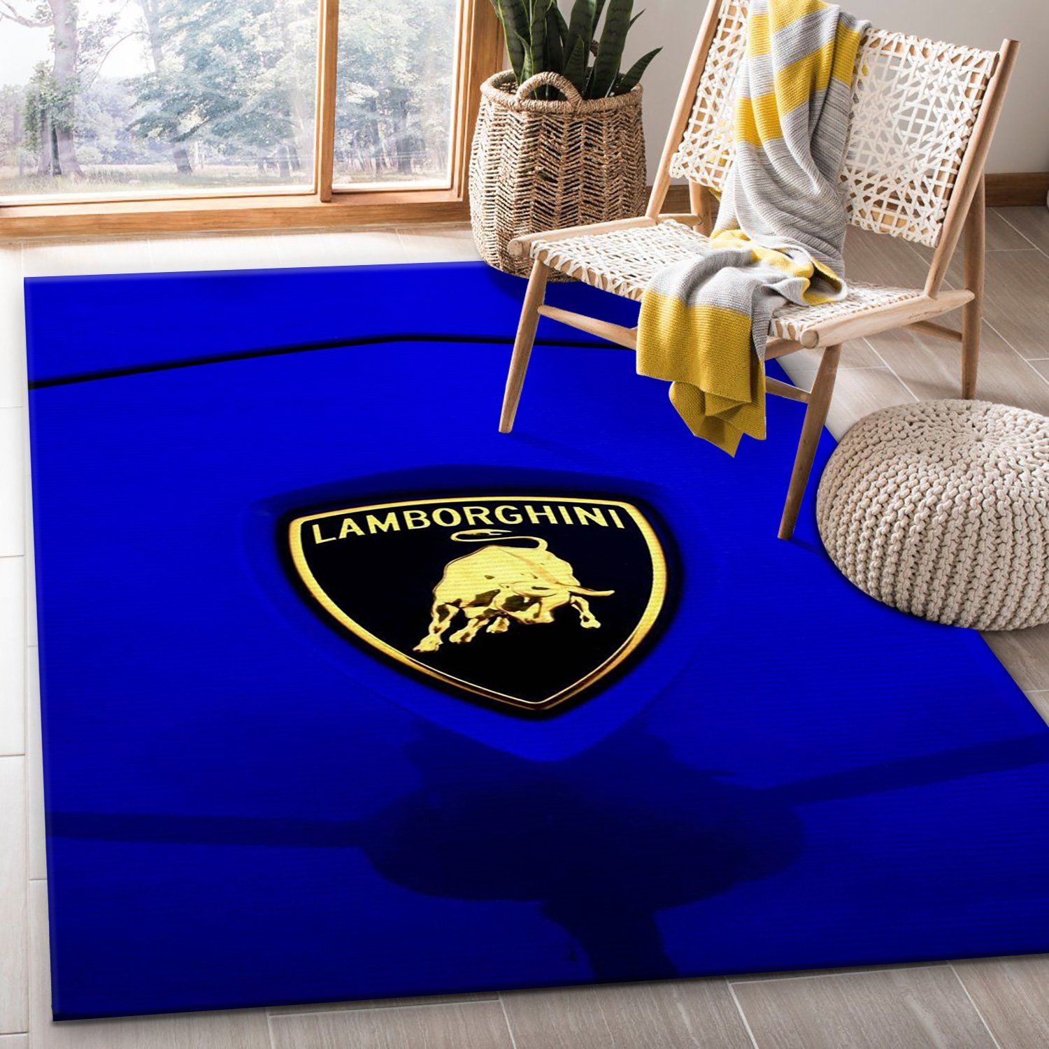 Lamborghini Area Rugs Living Room Rug Home Decor Floor Decor - Indoor Outdoor Rugs