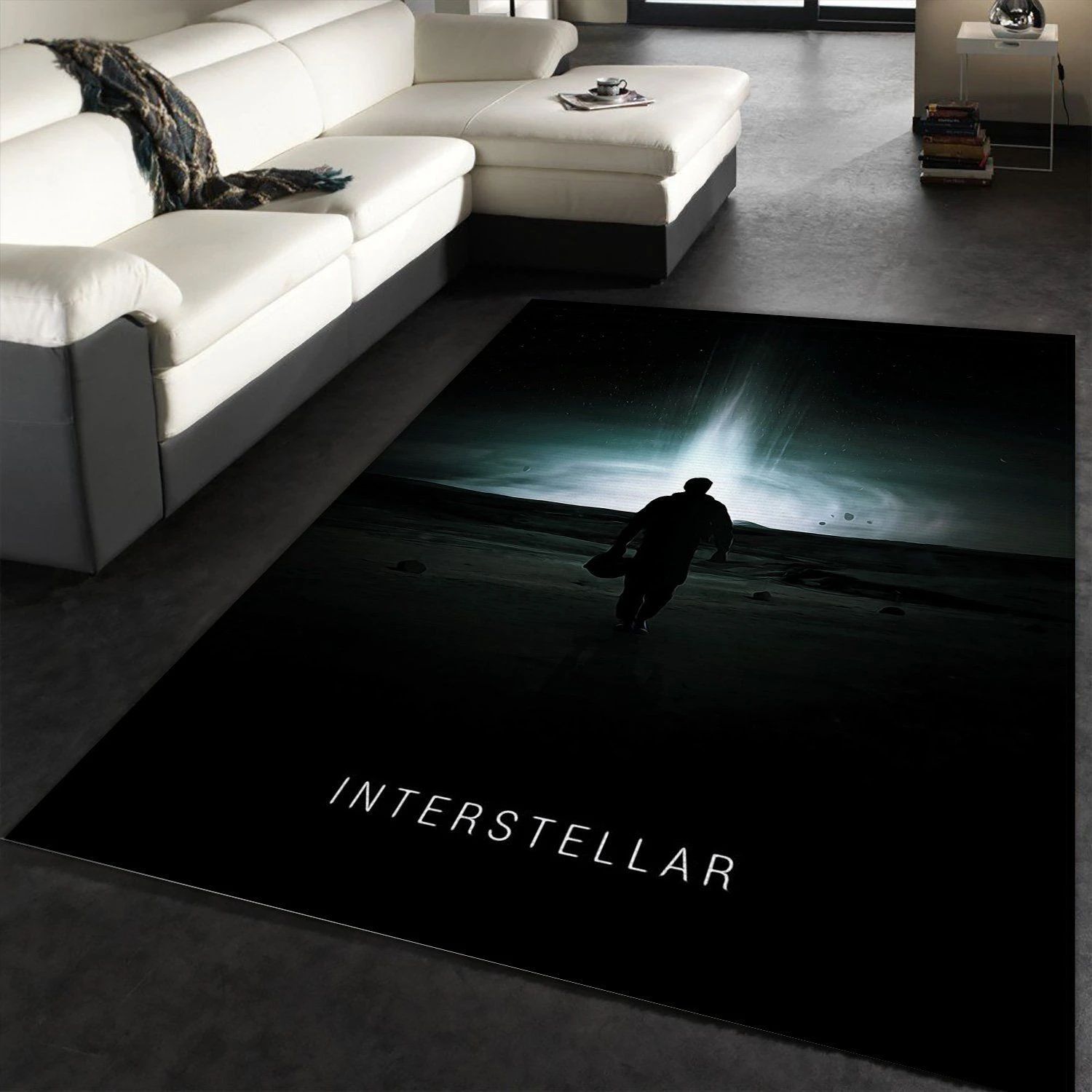 Interstellar 2014 Rug Art Painting Movie Rugs Family Gift US Decor - Indoor Outdoor Rugs