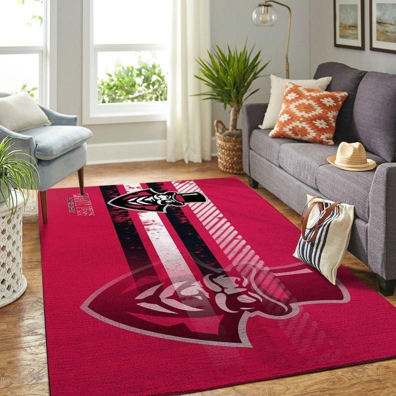 Austin Peay State Governors Ncaa Rug Room Carpet Sport Custom Area Floor Home Decor - Indoor Outdoor Rugs