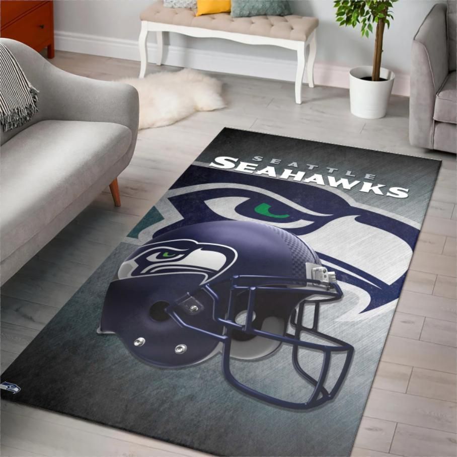 Seattle Seahawks Nfl Home Decor Area Rug Rugs For Living Room Rug Home Decor - Indoor Outdoor Rugs