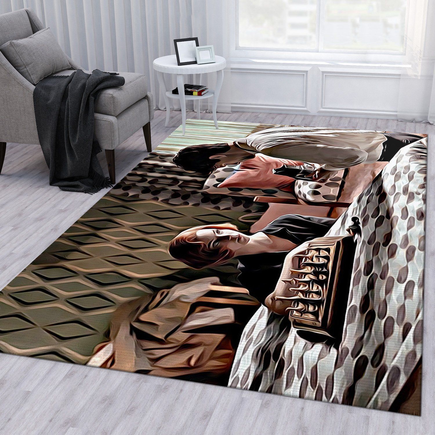 Queen Gambit V1 Rug Living Room Rug Christmas Gift US Decor - Indoor Outdoor Rugs