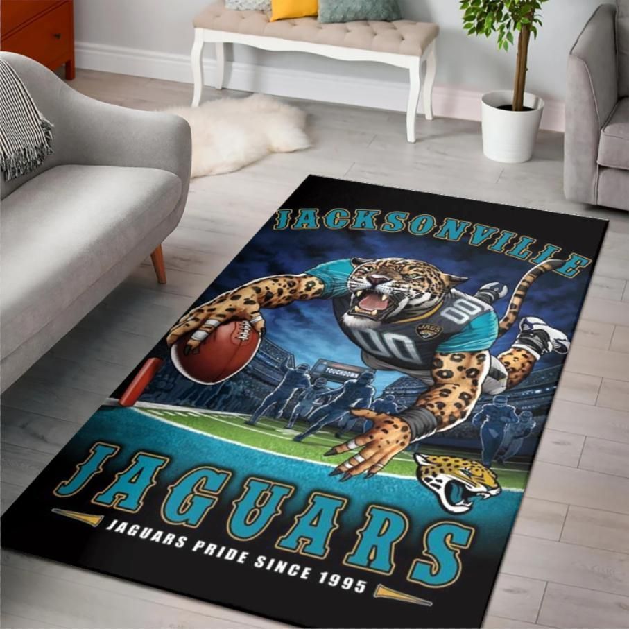 Jacksonville Jaguars Jaguars Pride Since 1995 Nfl Area Rug Rugs For Living Room Rug Home Decor - Indoor Outdoor Rugs