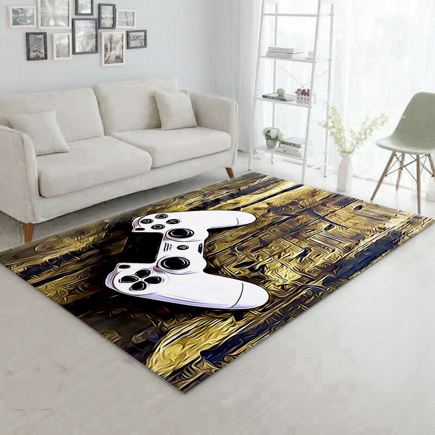 Technology Playstation Area Rug For Gift Living Room Rug Home US Decor - Indoor Outdoor Rugs