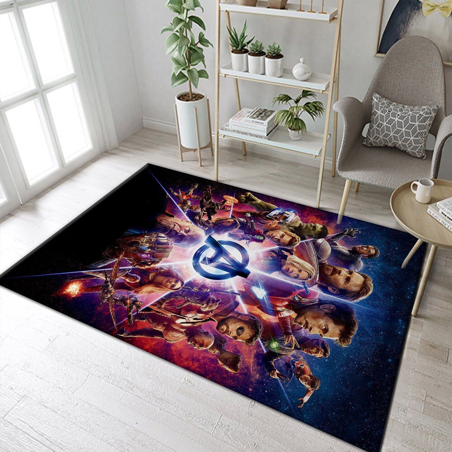 Avengers Area Rug 19091801 Marvel Superhero Floor Decor The US Decor - Indoor Outdoor Rugs