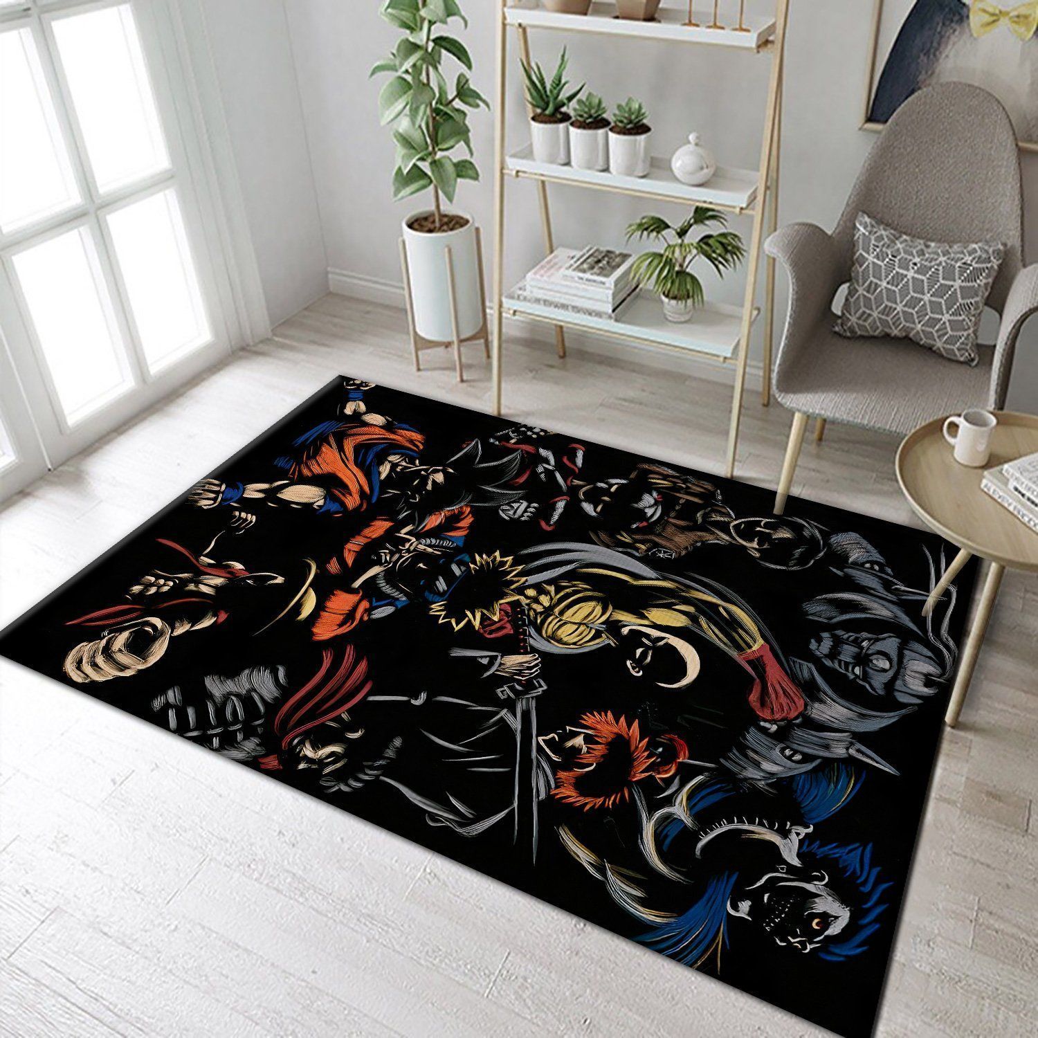 Anime Heroes Area Rug Carpet Living Room Rugs Floor D cor - Indoor Outdoor Rugs